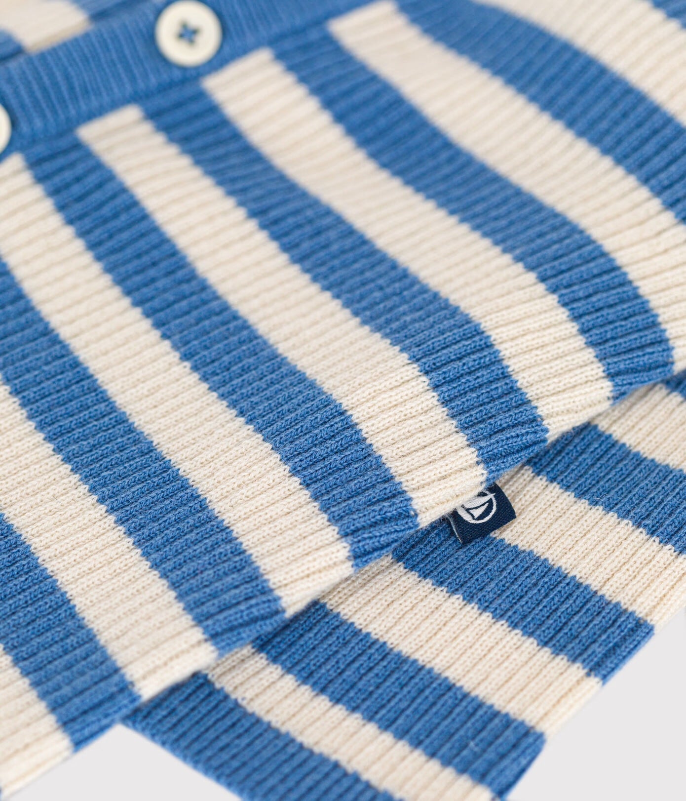 Petit Bateau - Combinaison Longue Rayée