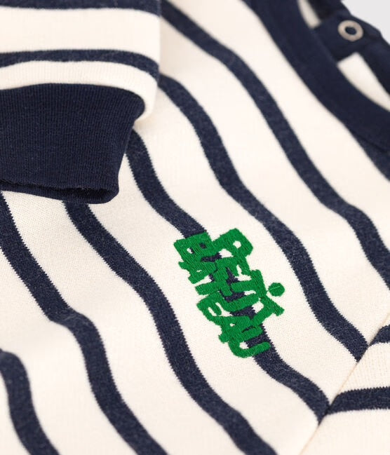 Petit Bateau - Combinaison Longue Rayée