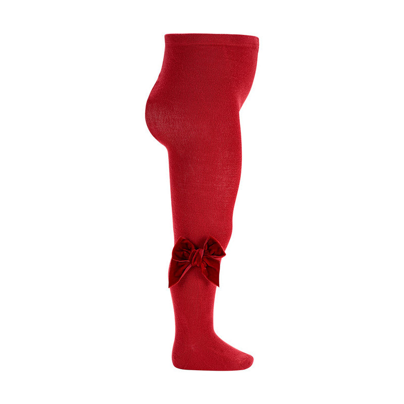 Condor - Collants en coton avec boucle en velours
