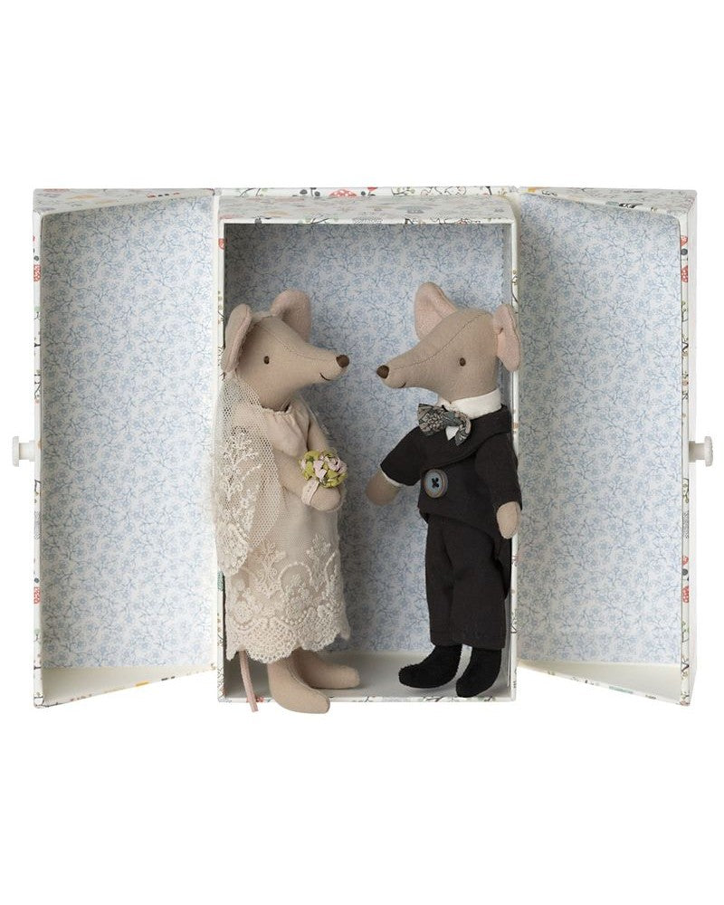 Maileg - Wedding mouse couple + Box