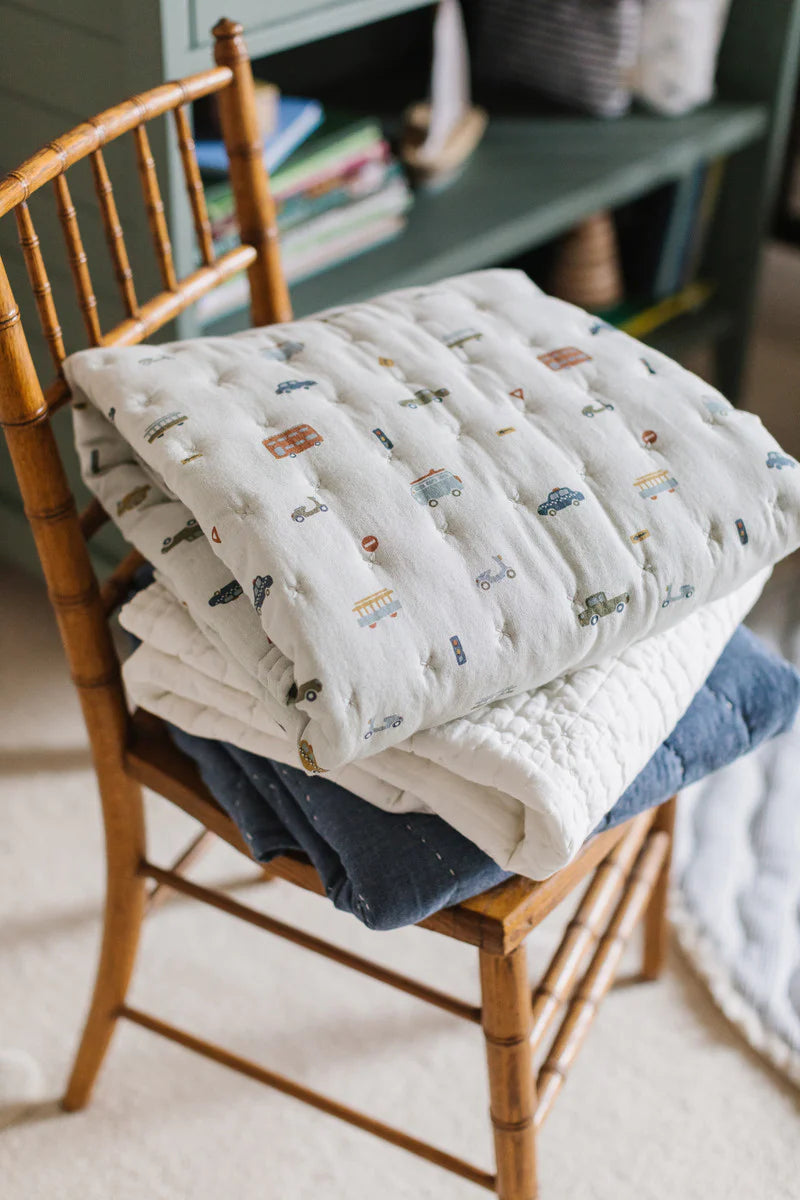 Pehr - Couverture Chambray Matelassée