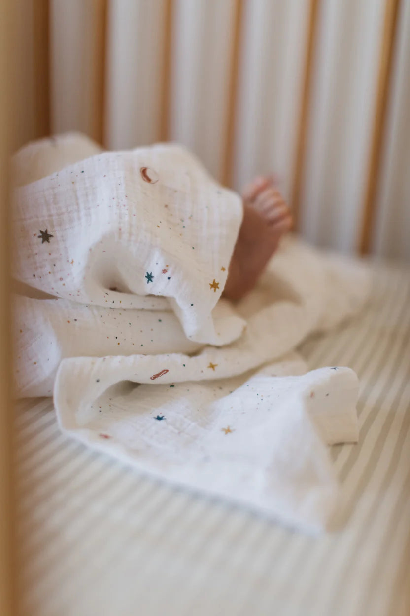 Pehr - Couverture en Mousseline Organique