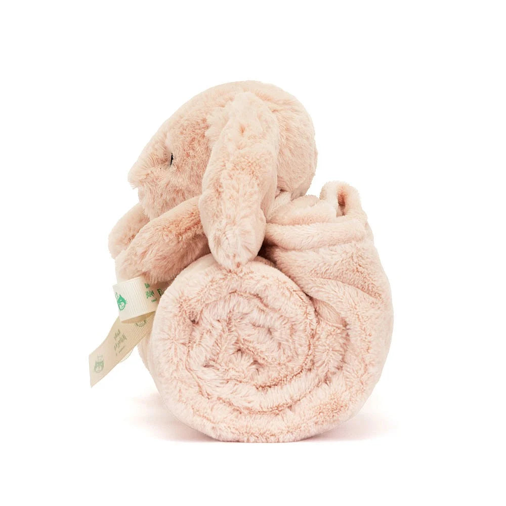 Jellycat - Blush Bashful Rabbit Blanket