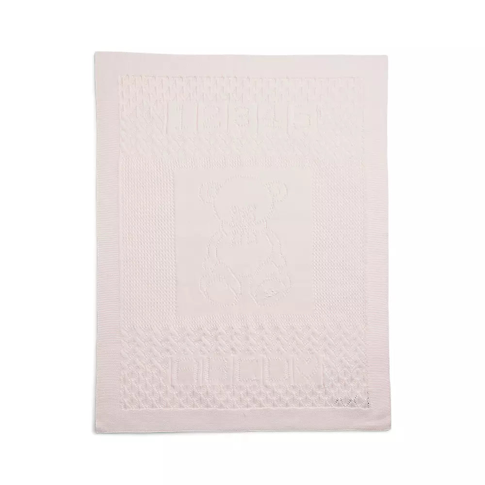 Polo Ralph Lauren - Couverture Coton Tricoté Pointelle