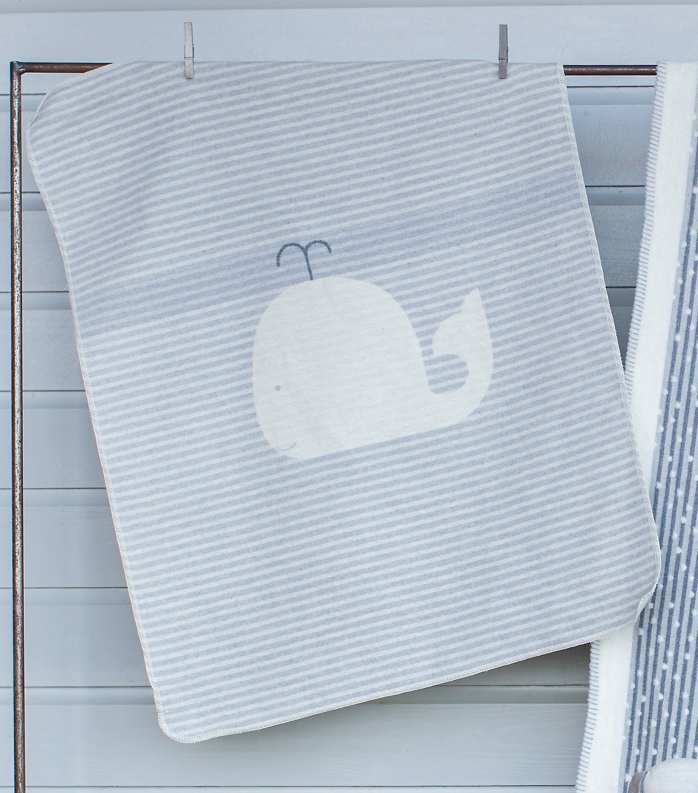 David Fussenegger - Striped Whale Juwel Blanket