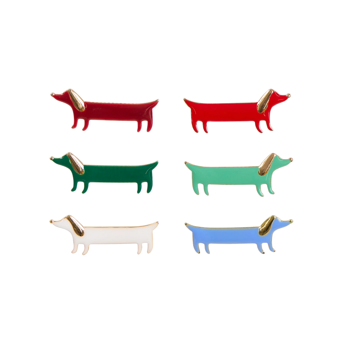 Meri Meri - Gingham Sausage Dog Crackers