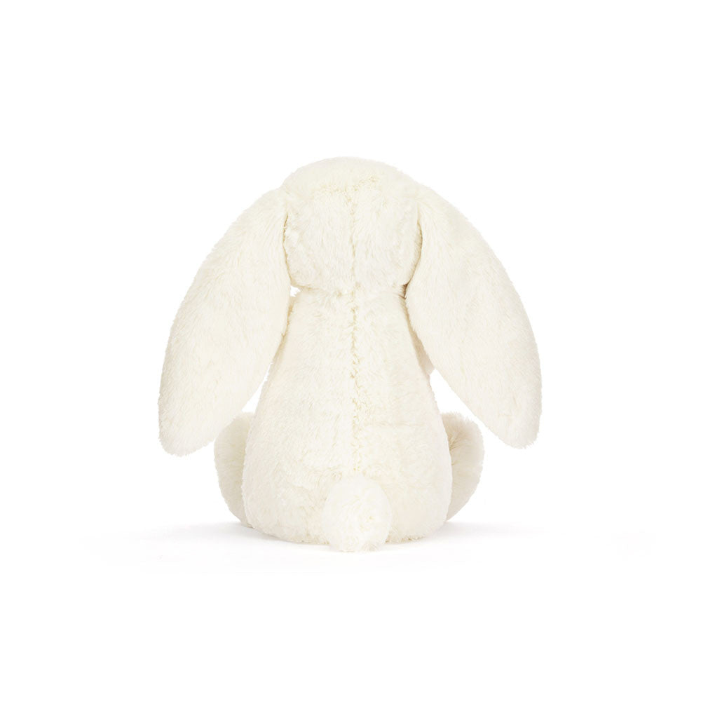 Jellycat - Lapin Crème avec Rose
