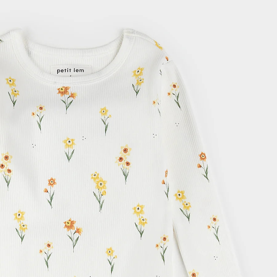 Petit Lem - Ensemble Pyjama Fleurs