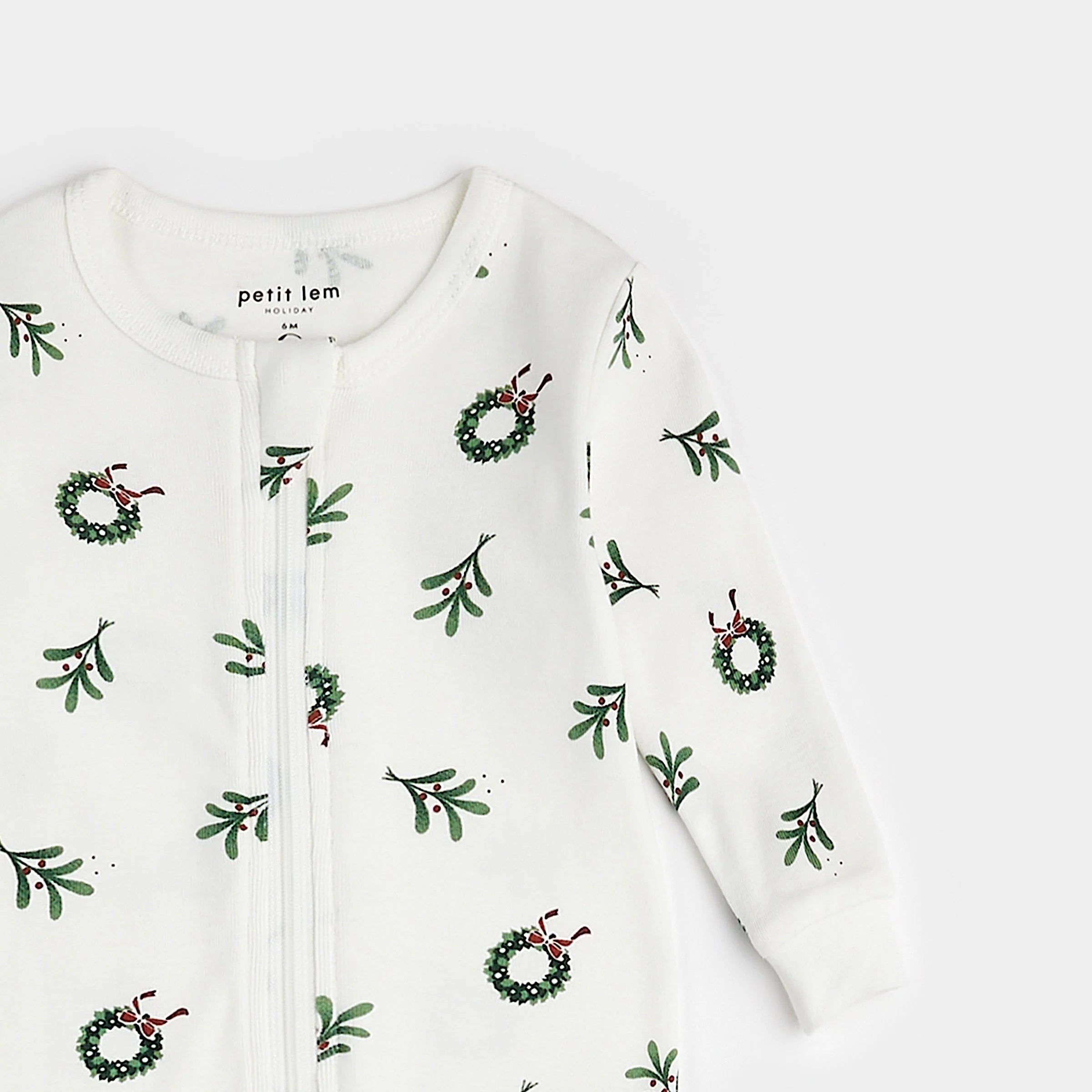 Petit Lem - Dormeuse Couronne de Noël