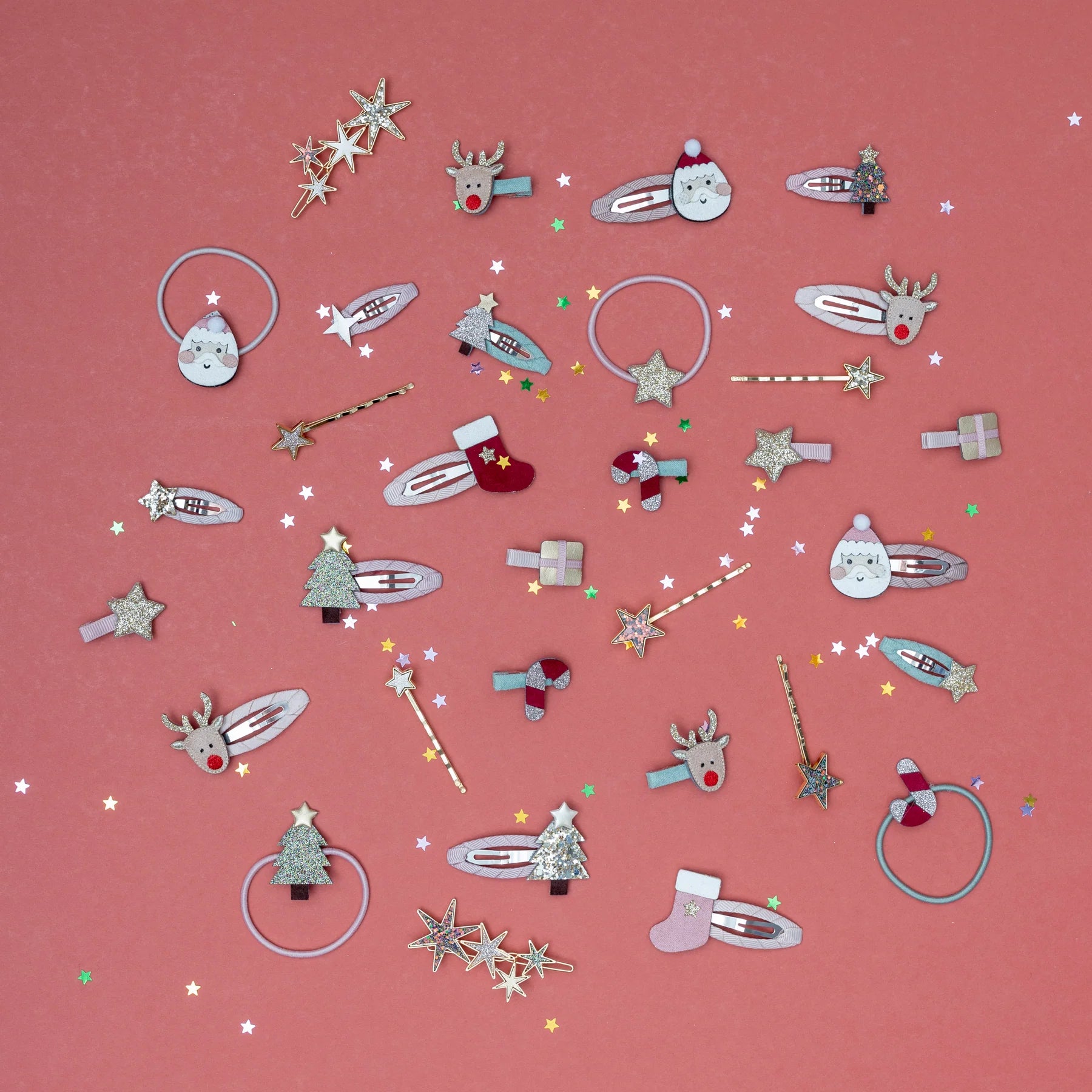 Mimi & Lula - Elastiques à Cheveux de Noël