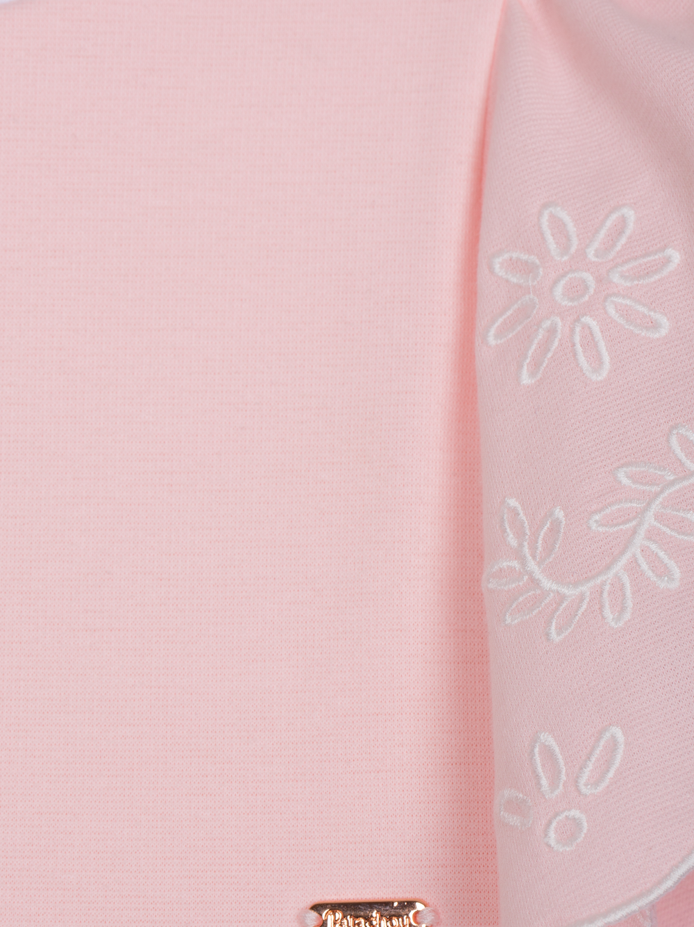 Patachou - Elegant pink dress with embroidered sleeves