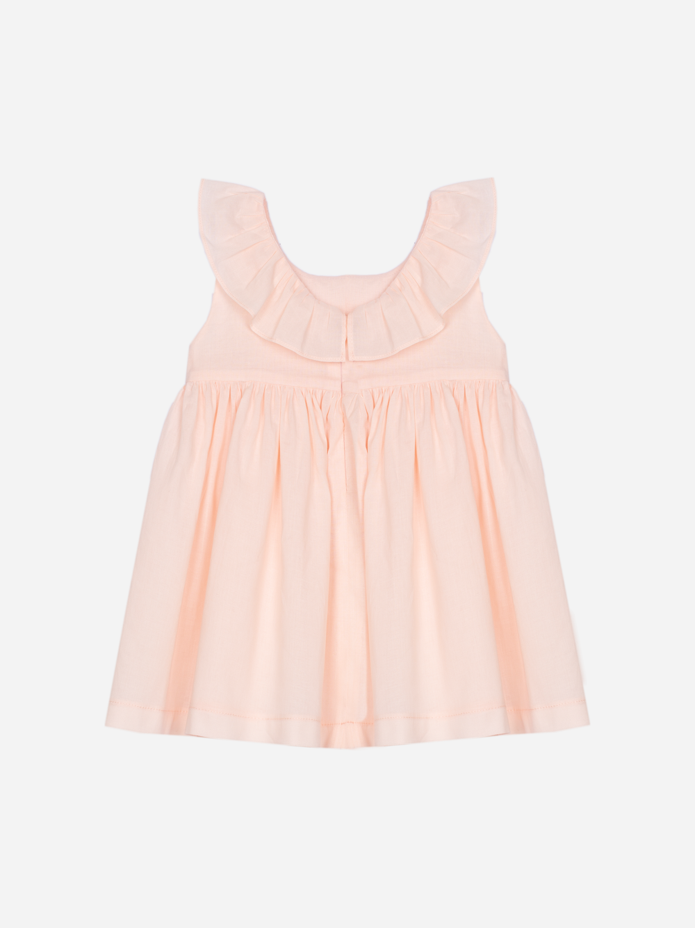 Patachou - Robe élégante saumon à broderies