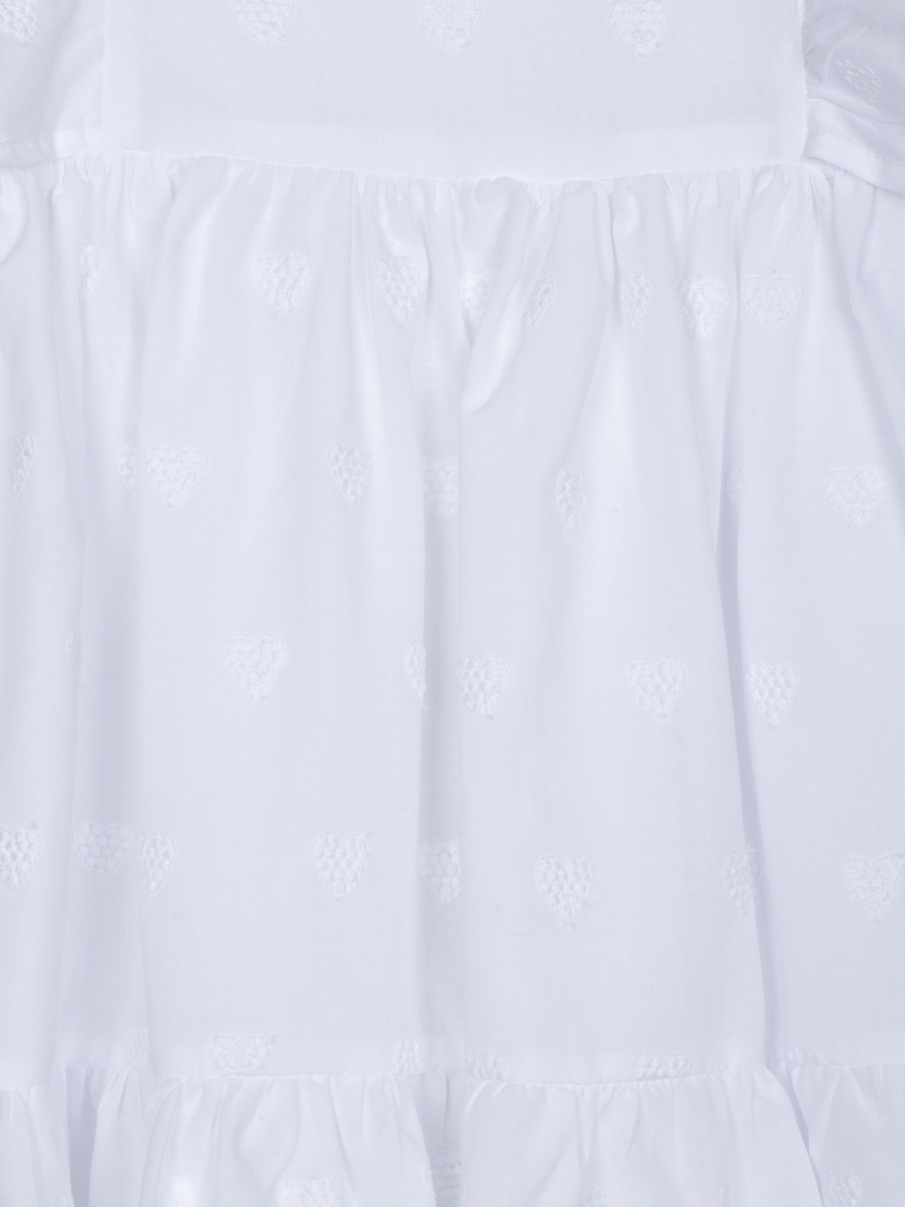 Patachou - Robe élégant blanche à volants