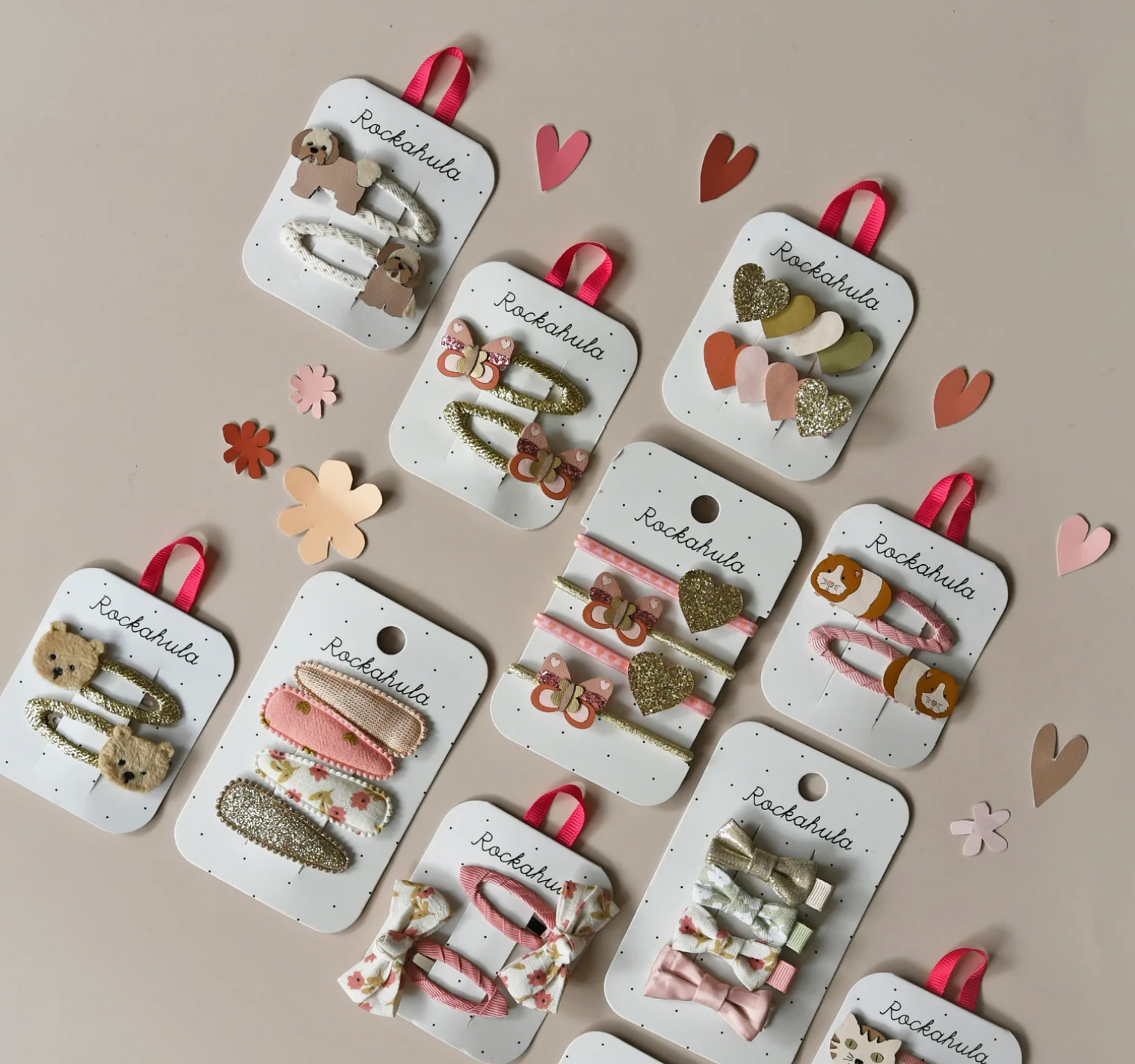 Rockahula - Elsie Fabric Clip Set