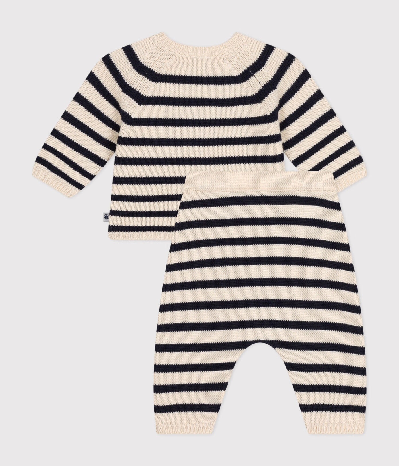 Petit Bateau - Ensemble 2 Pièces à Rayures