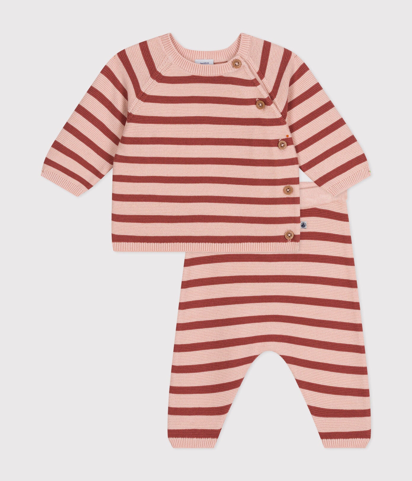Petit Bateau - Ensemble 2 Pièces à Rayures