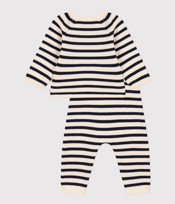 Petit Bateau - Ensemble 2 Pieces Marinière
