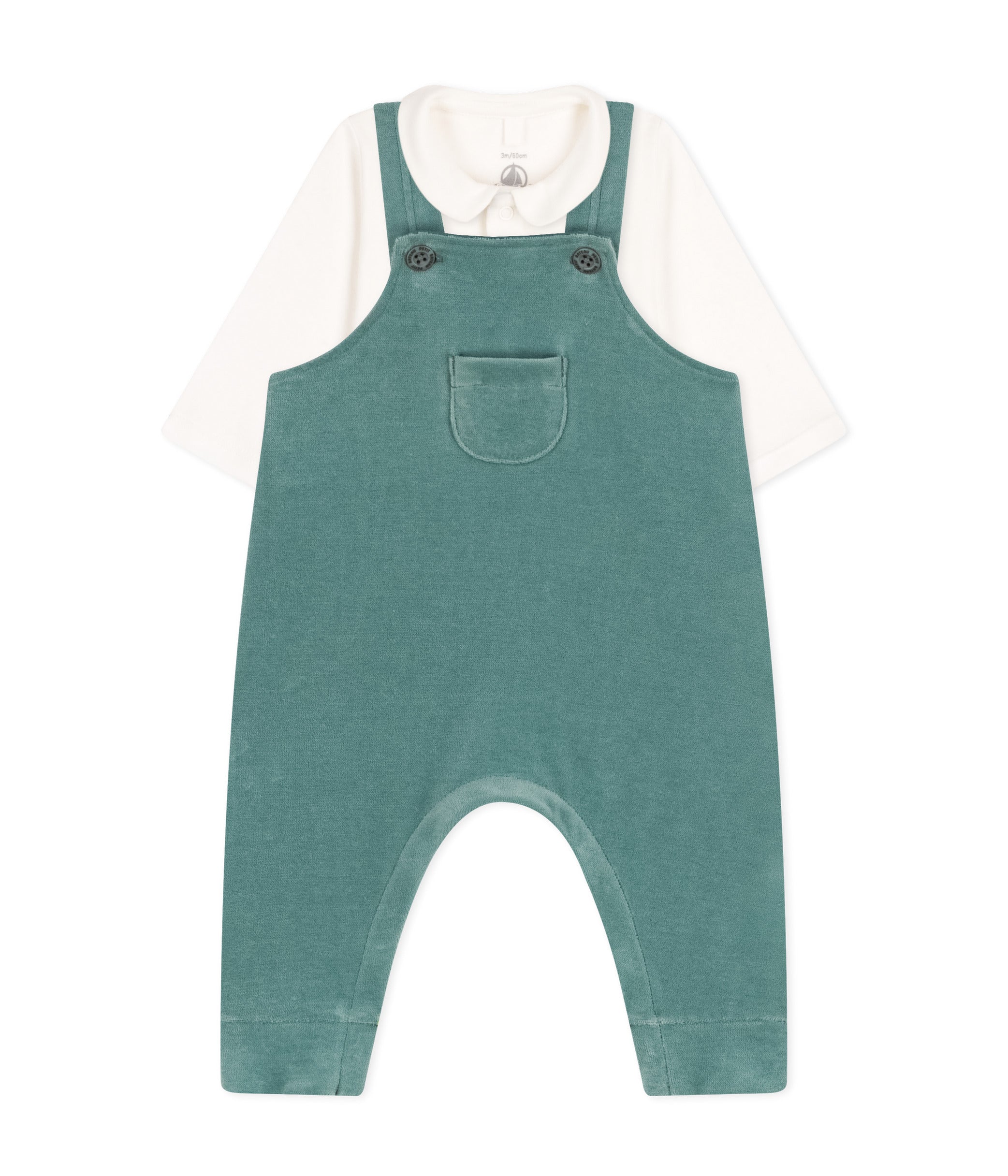 Petit Bateau - Ensemble 2 Pièces Salopette