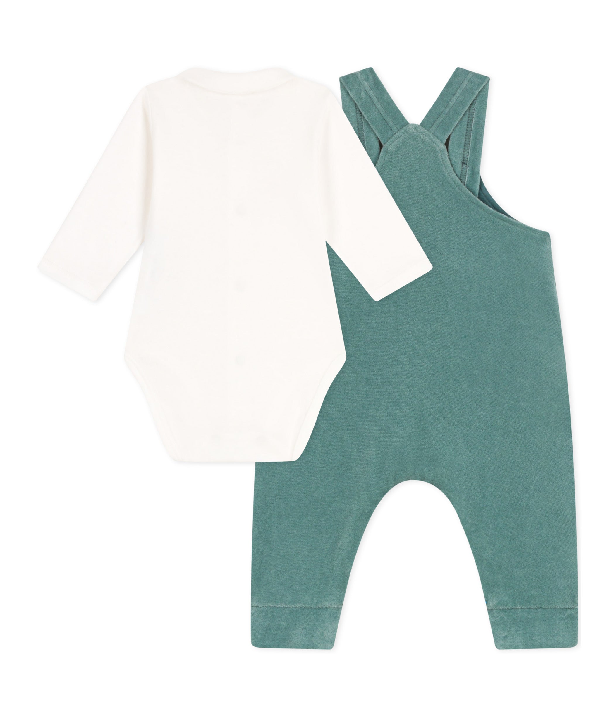 Petit Bateau - Ensemble 2 Pièces Salopette