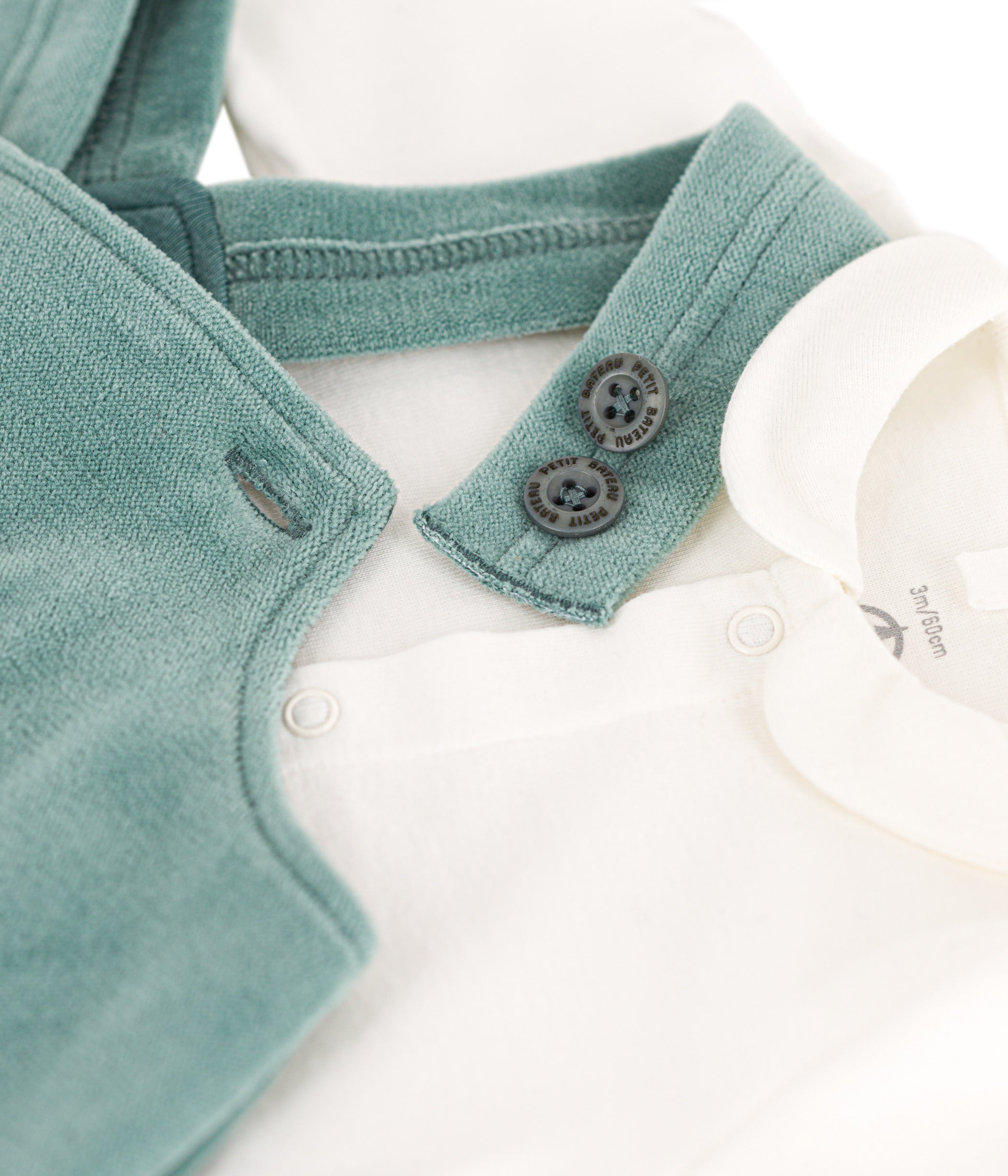 Petit Bateau - Ensemble 2 Pièces Salopette