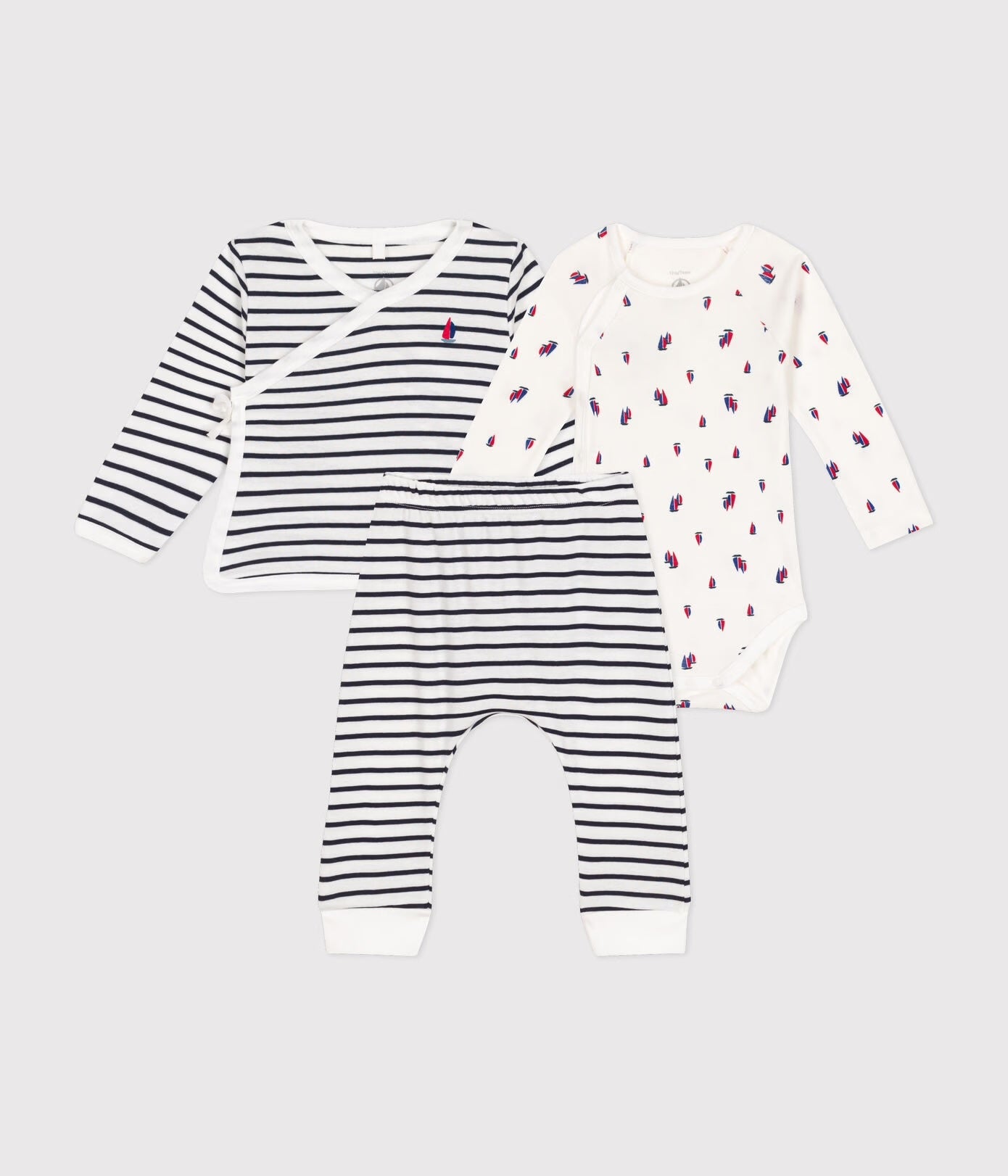 Petit Bateau - Ensemble 3 pièces