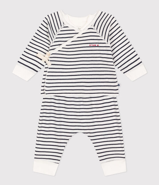 Petit Bateau - Ensemble 3 Pièces à Rayures
