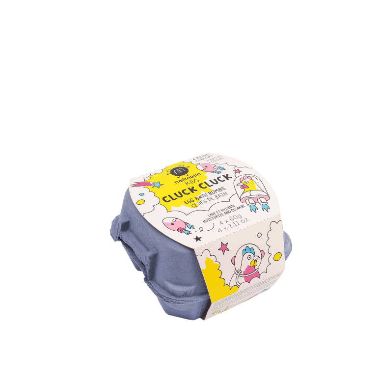 Nailmatic - Coffret de 4 Bombes de Bain Oeufs Cluck Cluck