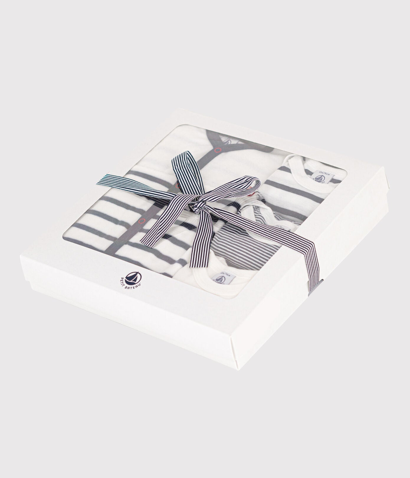 Petit Bateau - Ensemble Dors Bien et 3 Caches-couches à Rayures