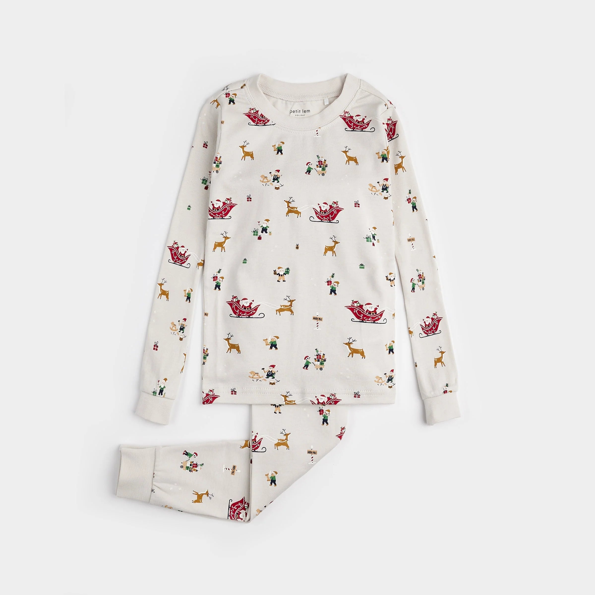 Petit Lem - Santa's Workshop Pyjama Set