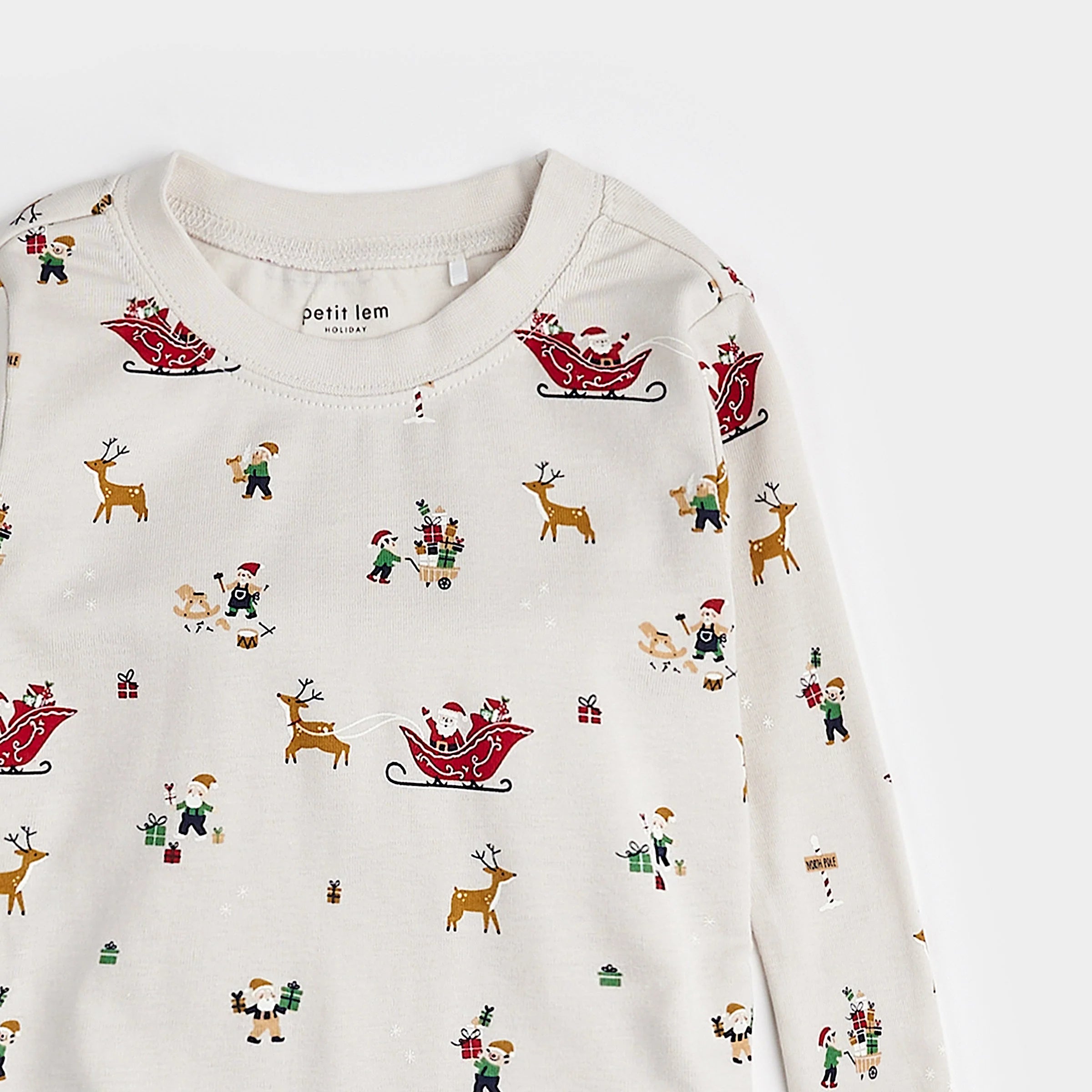 Petit Lem - Santa's Workshop Pyjama Set