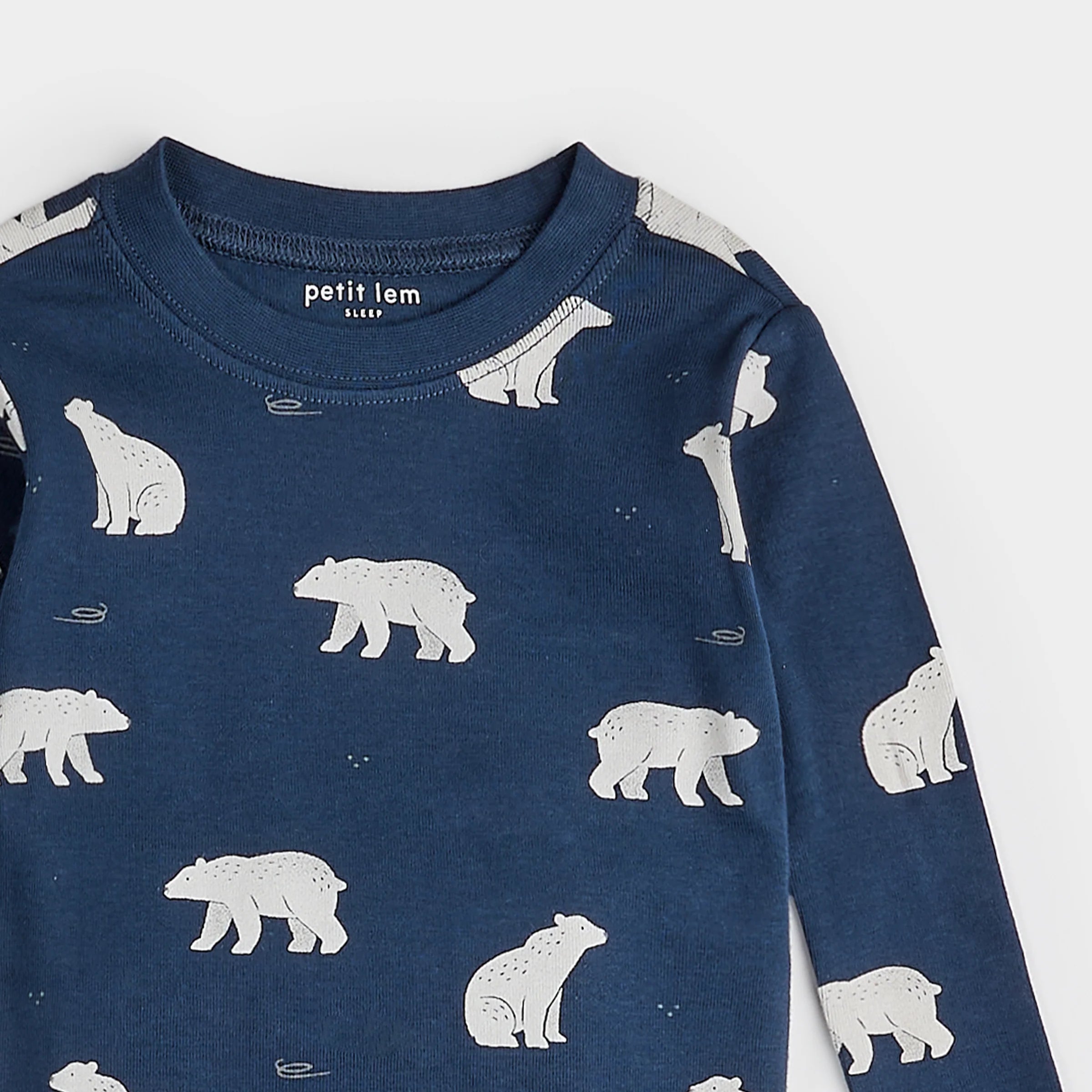 Petit Lem - Polar Bear Pyjama Set