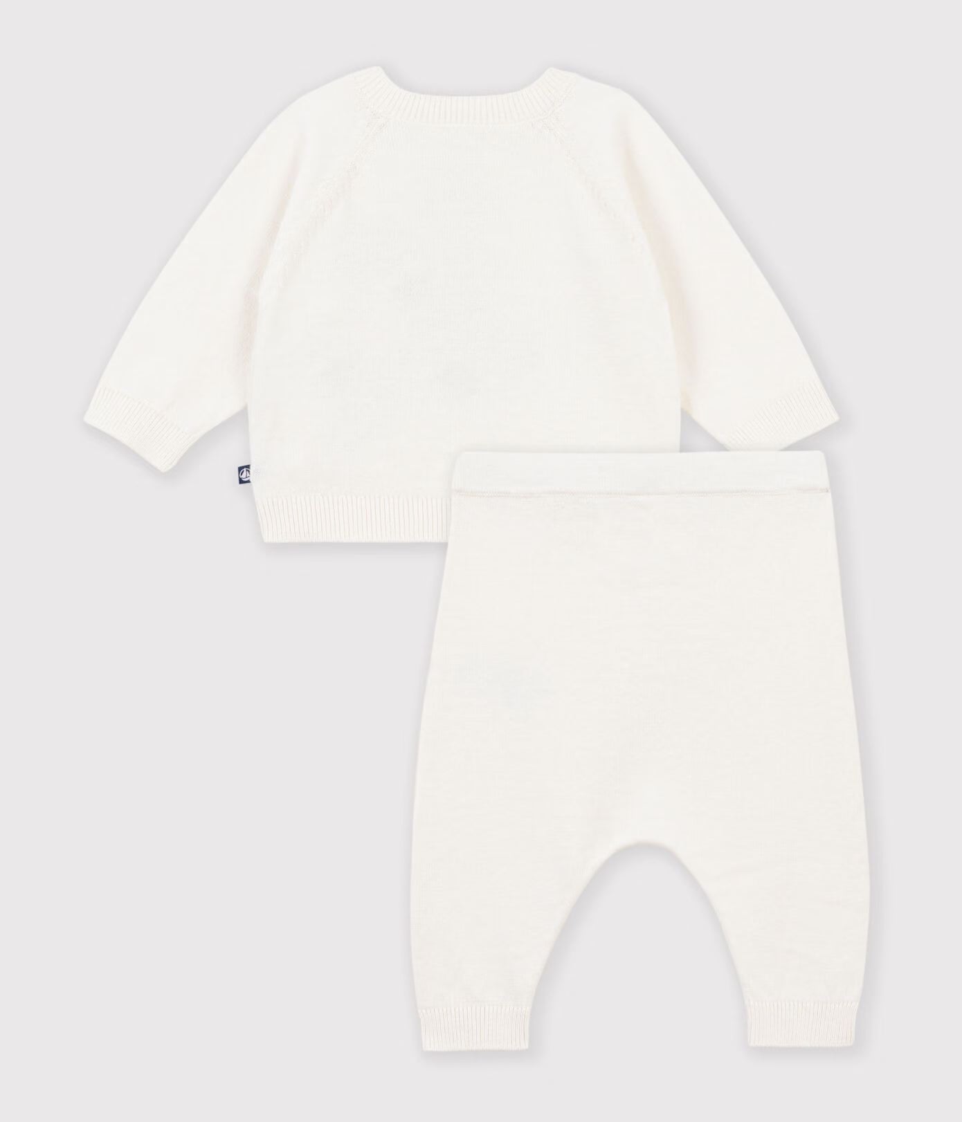 Petit Bateau - Ensemble bébé en tricot à motif