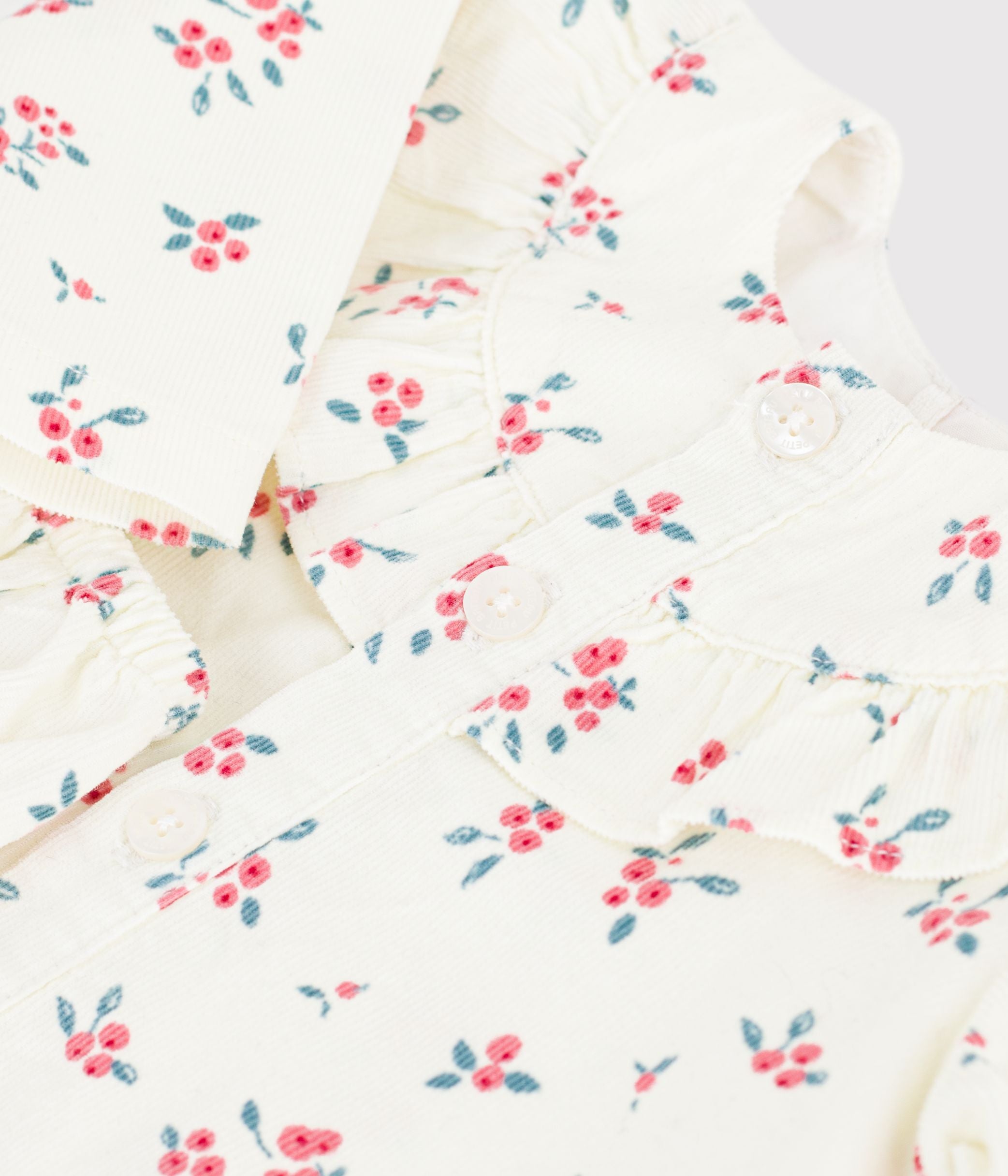 Petit Bateau - Baby's printed cotton floral dress