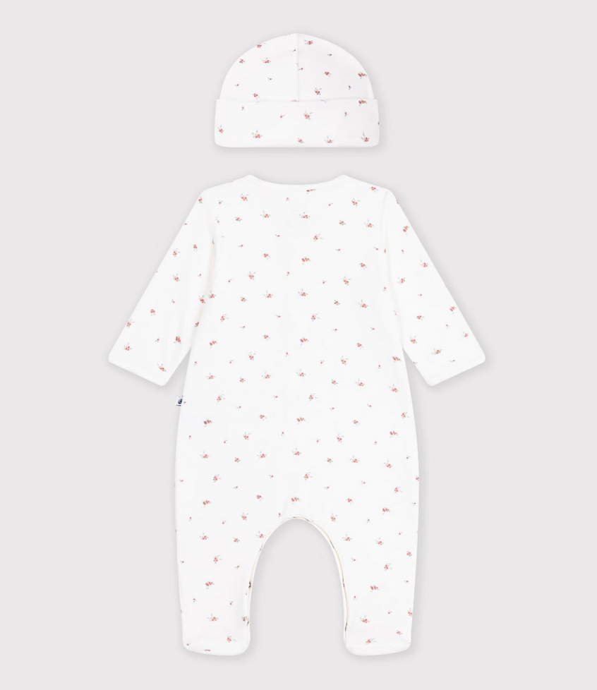 Petit Bateau - Coffret cadeau naissance en coton imprimé