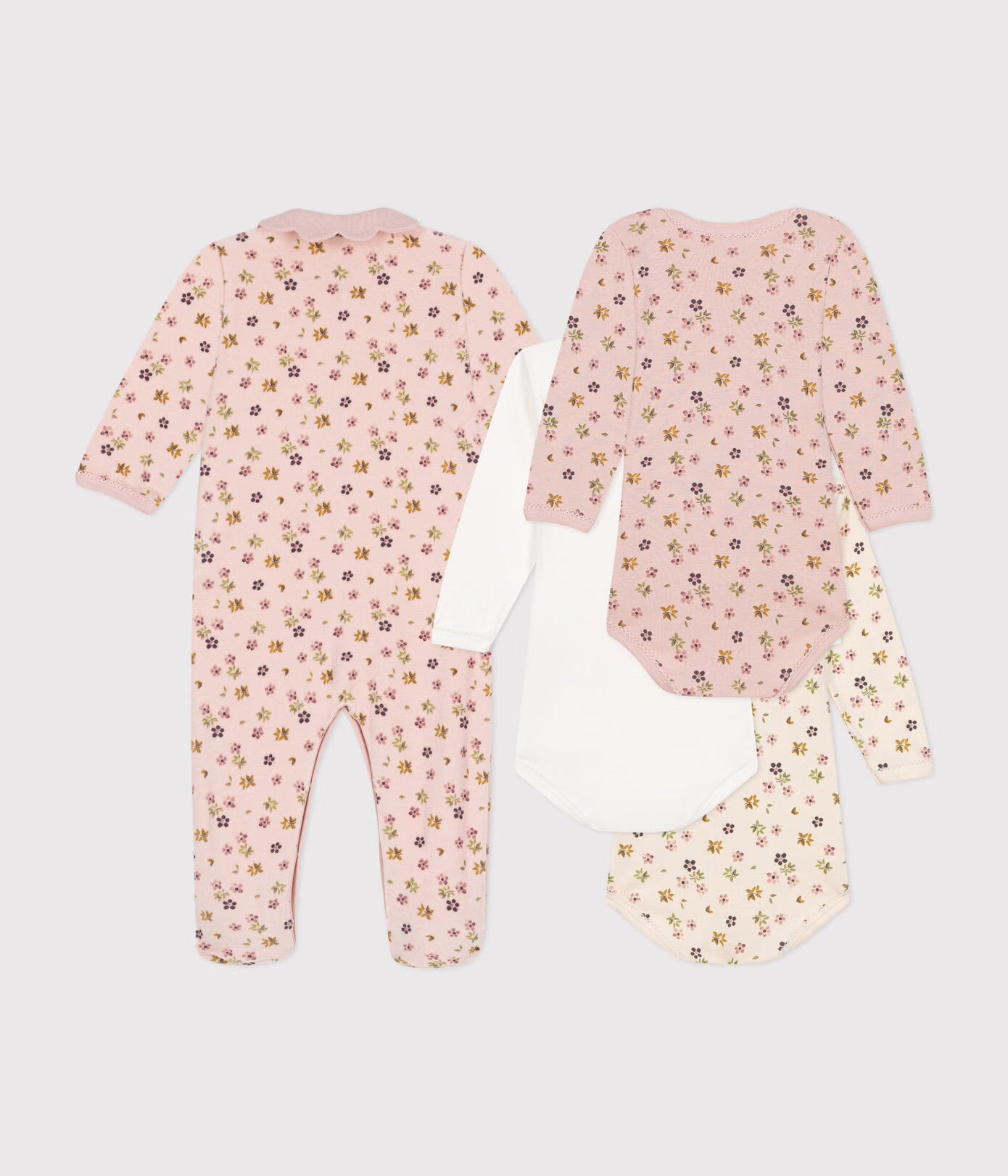 Petit Bateau - Ensemble Pyjama Dors Bien et 3 Cache-couches