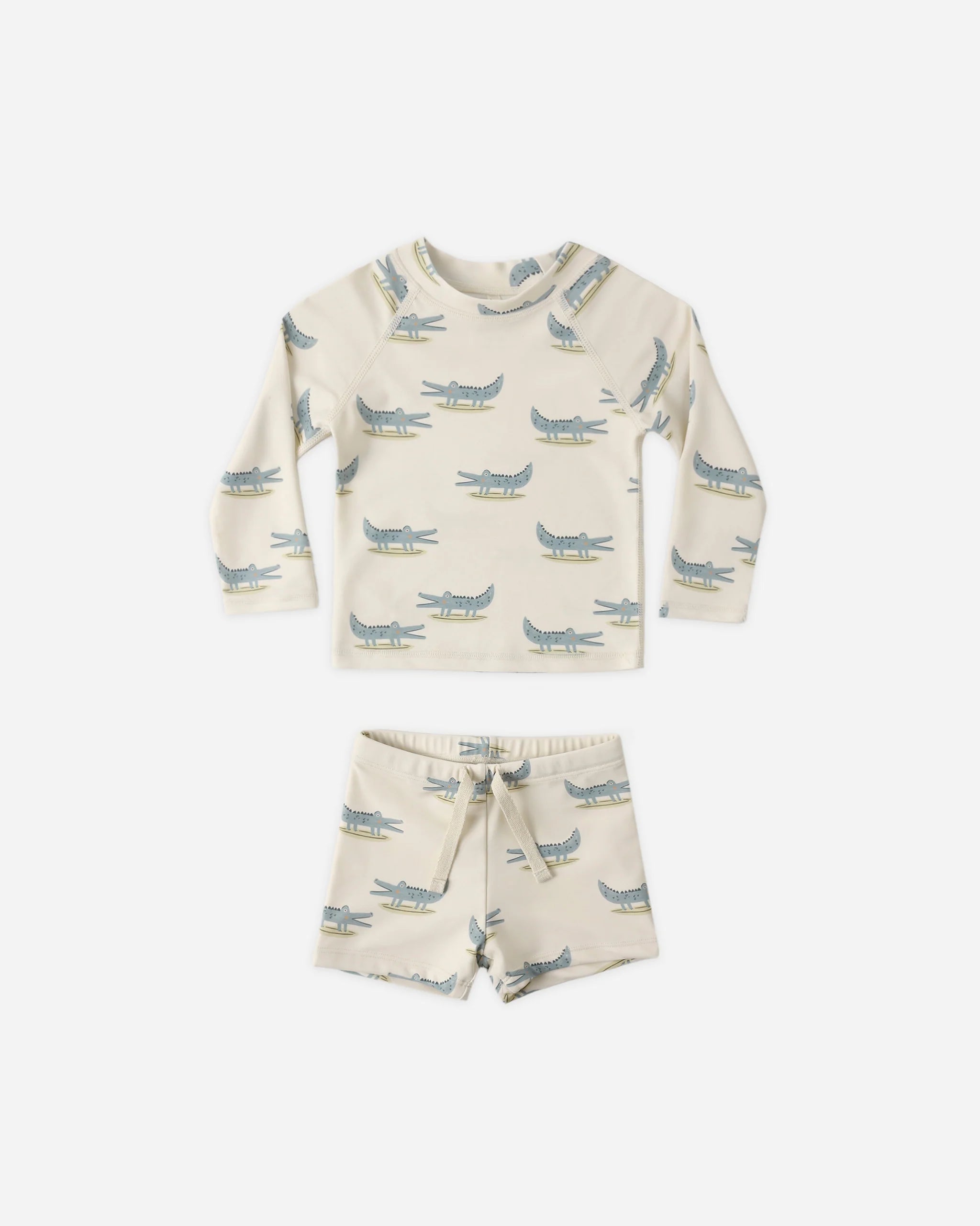 Rylee + Cru - Ensemble Rashguard pour garçons Alligators