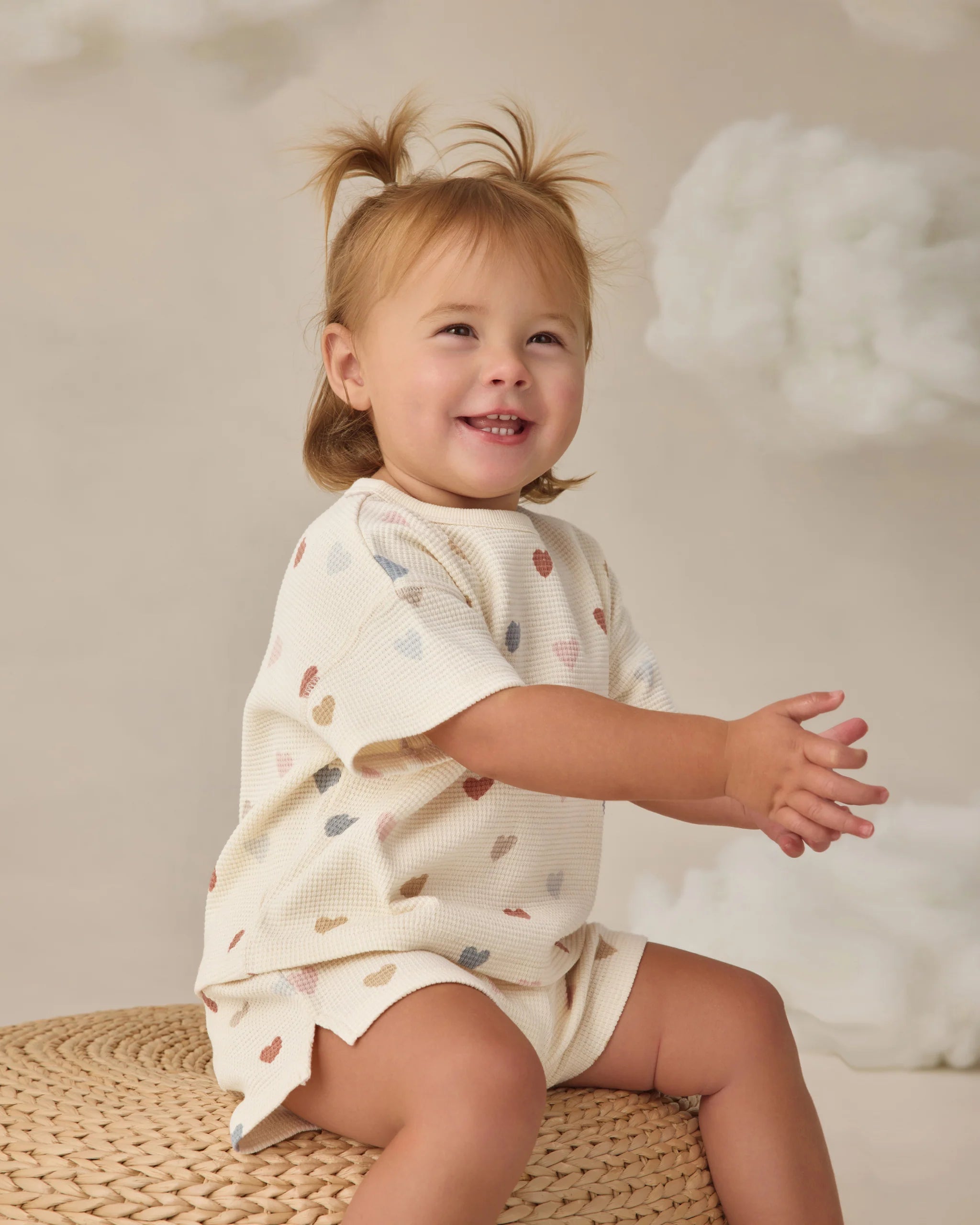 Quincy Mae - Waffle Tee + Short Set