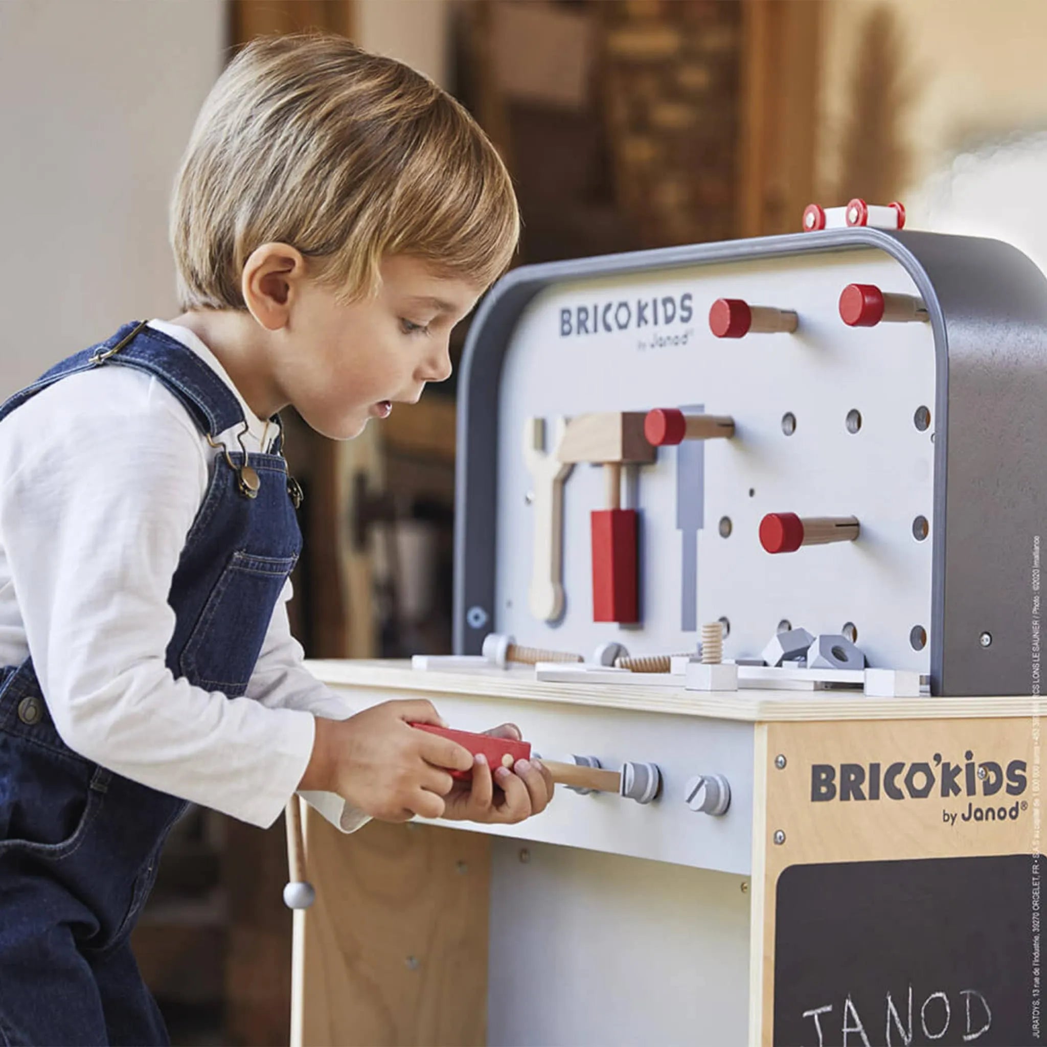 Janod - Brico'kids Établi Réversible