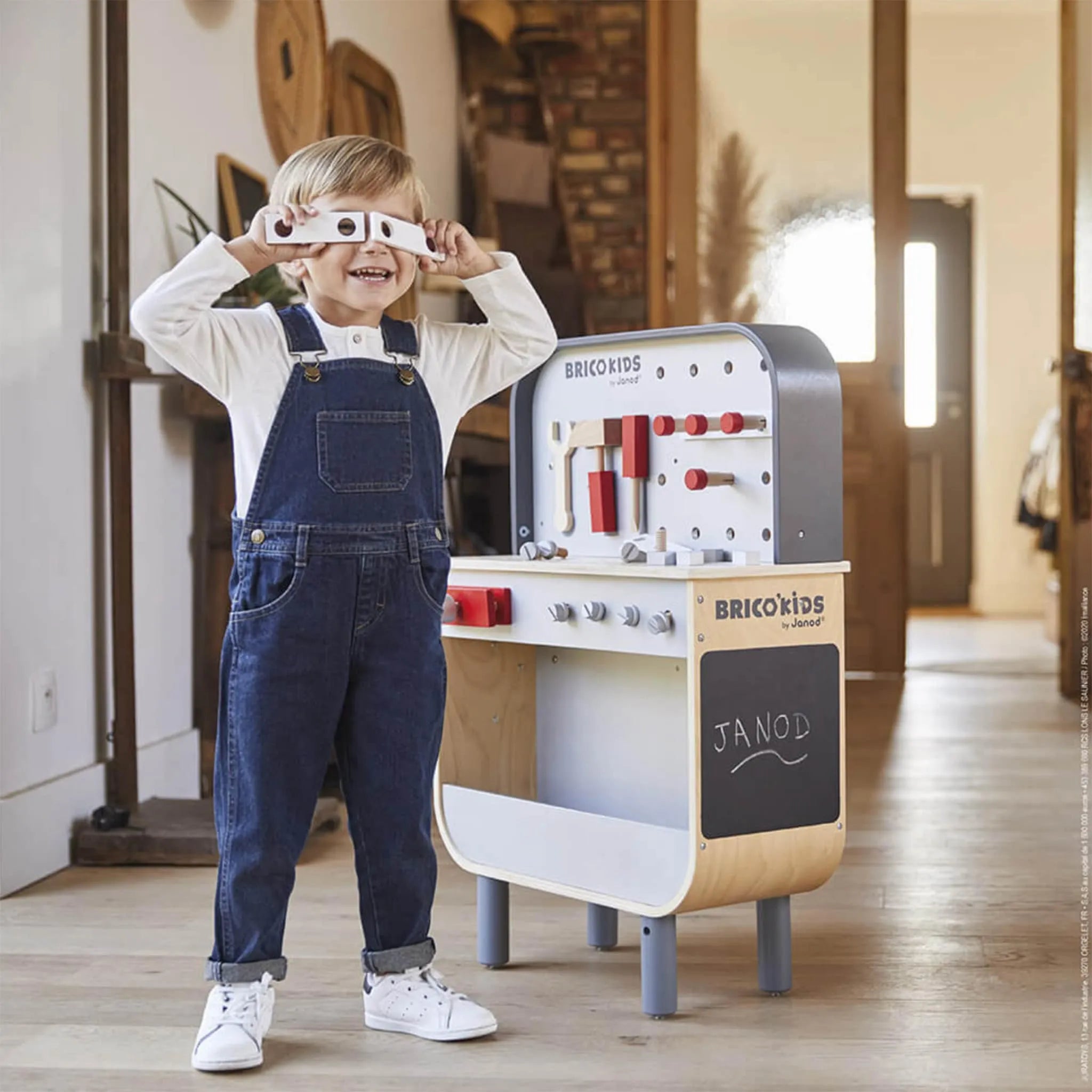 Janod - Brico'kids Établi Réversible