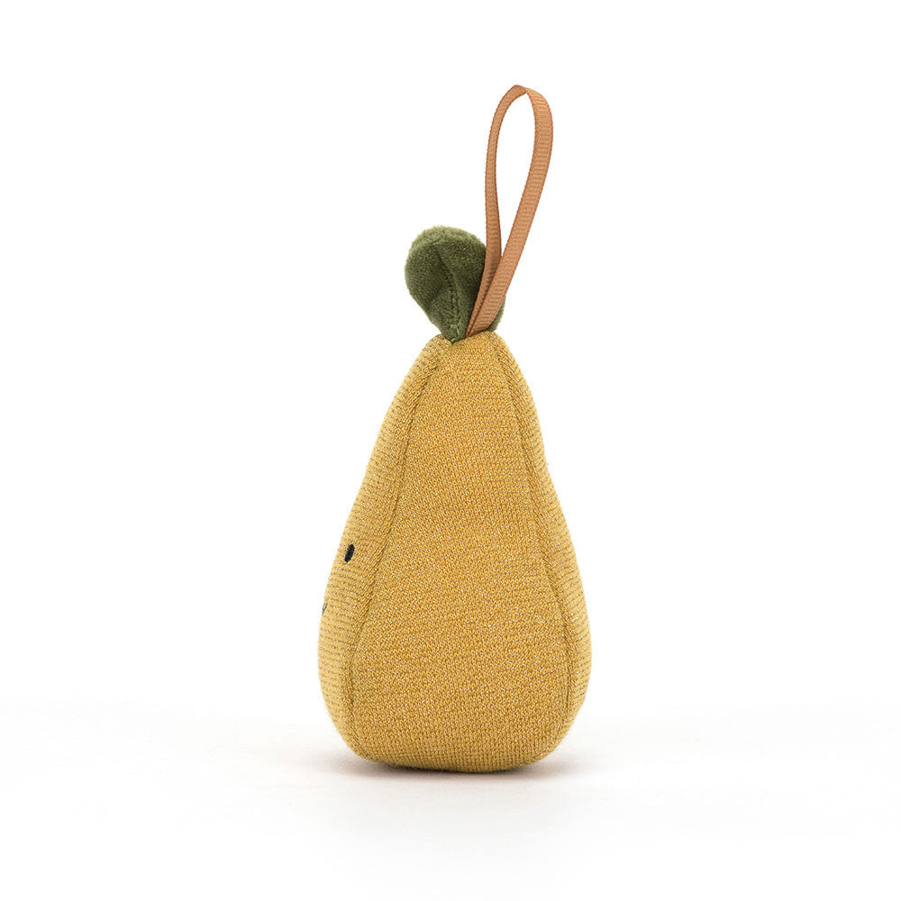 Jellycat - Ornement de poire Folly festif