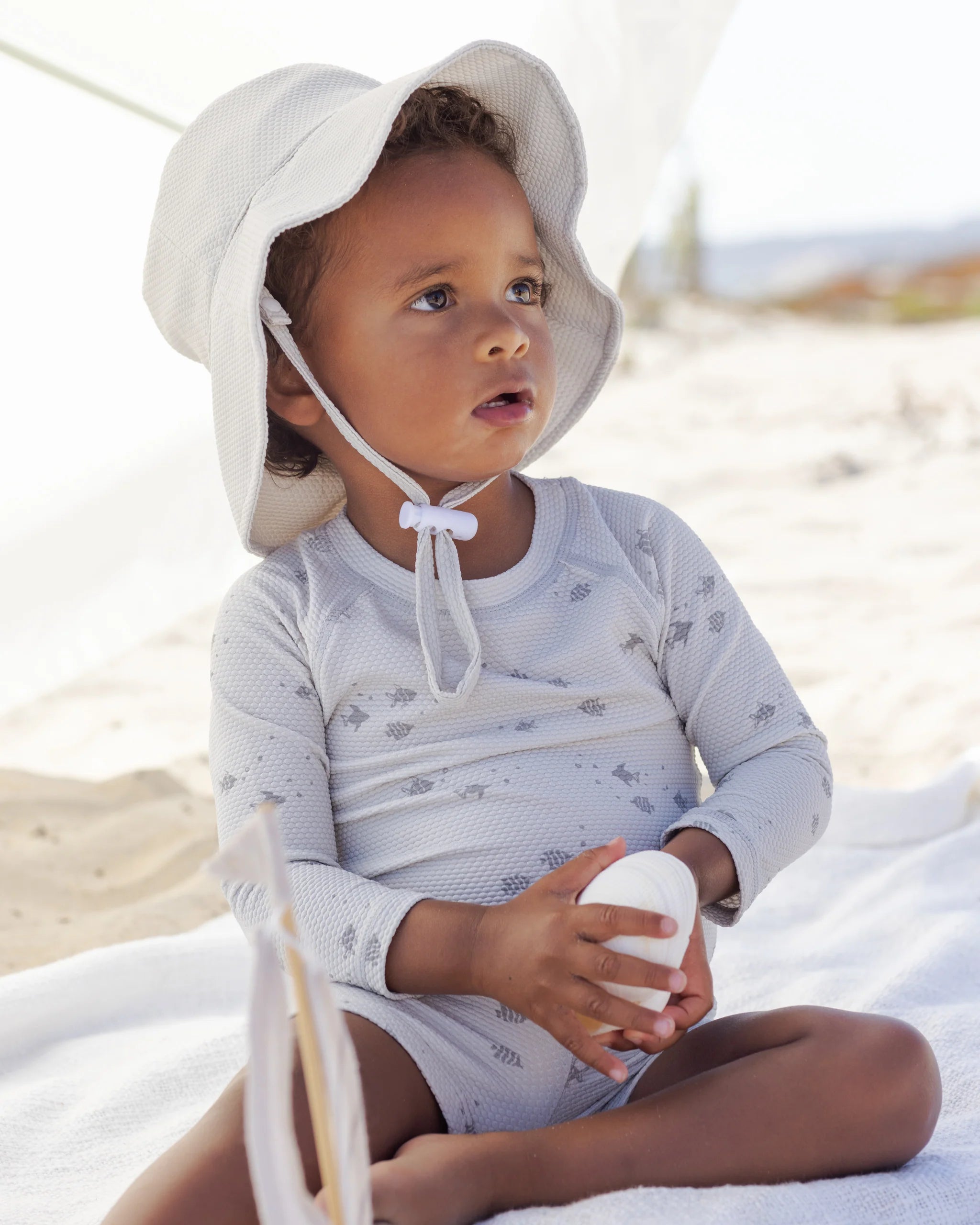 Quincy Mae - Finn Rashguard + Ensemble Short Poisson