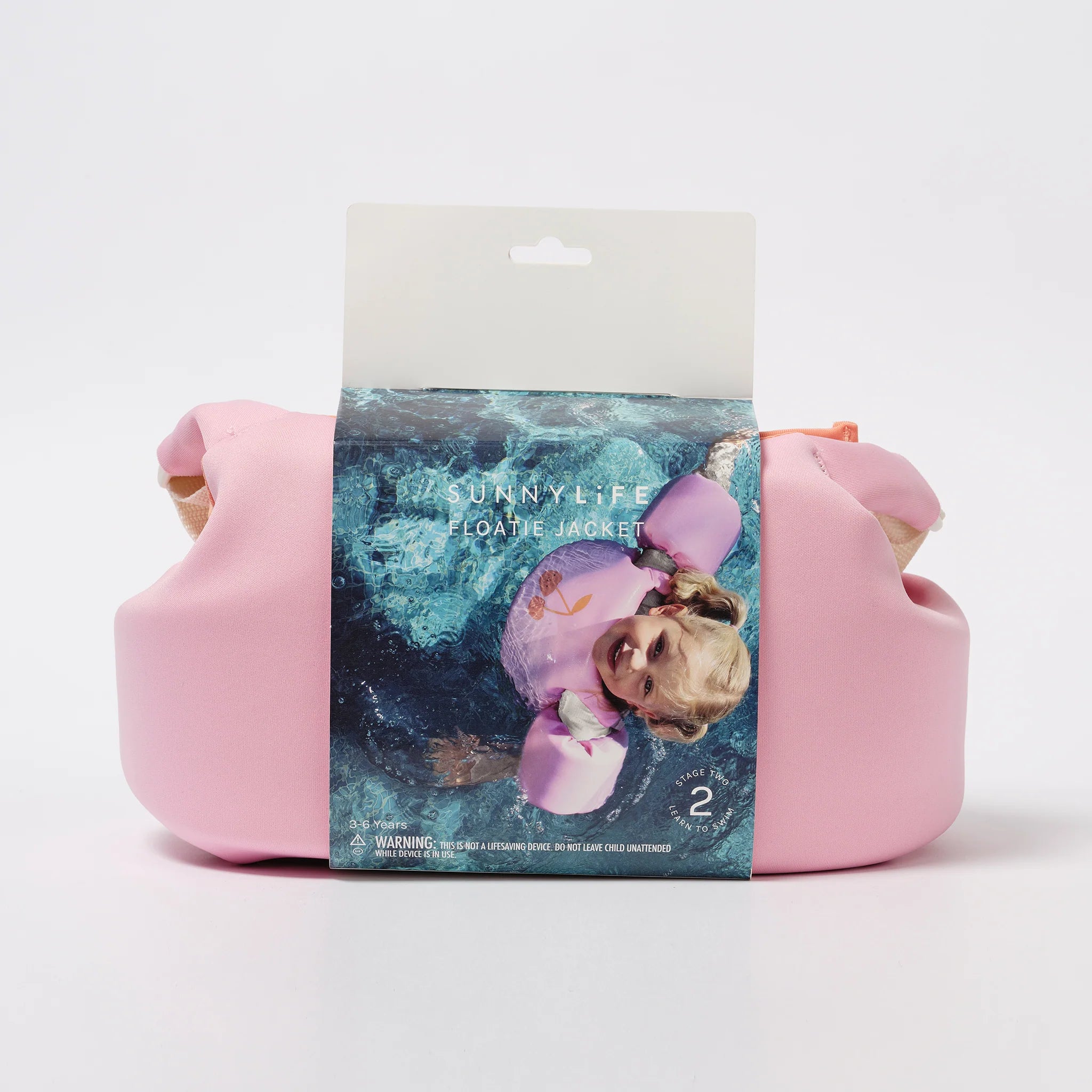 Sunnylife - Swimming Belt with Armbands 3-6 Cotton Candy