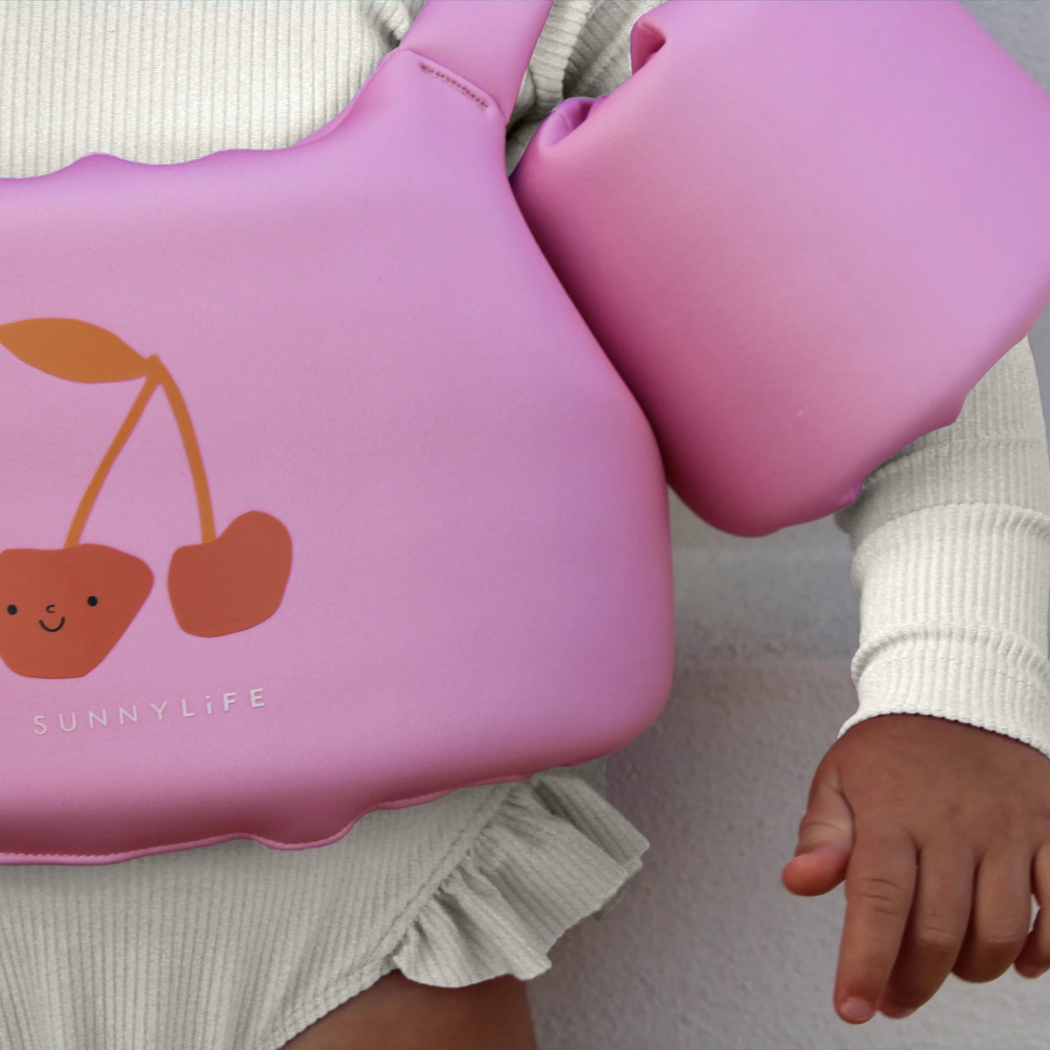 Sunnylife - Swimming Belt with Armbands 3-6 Cotton Candy