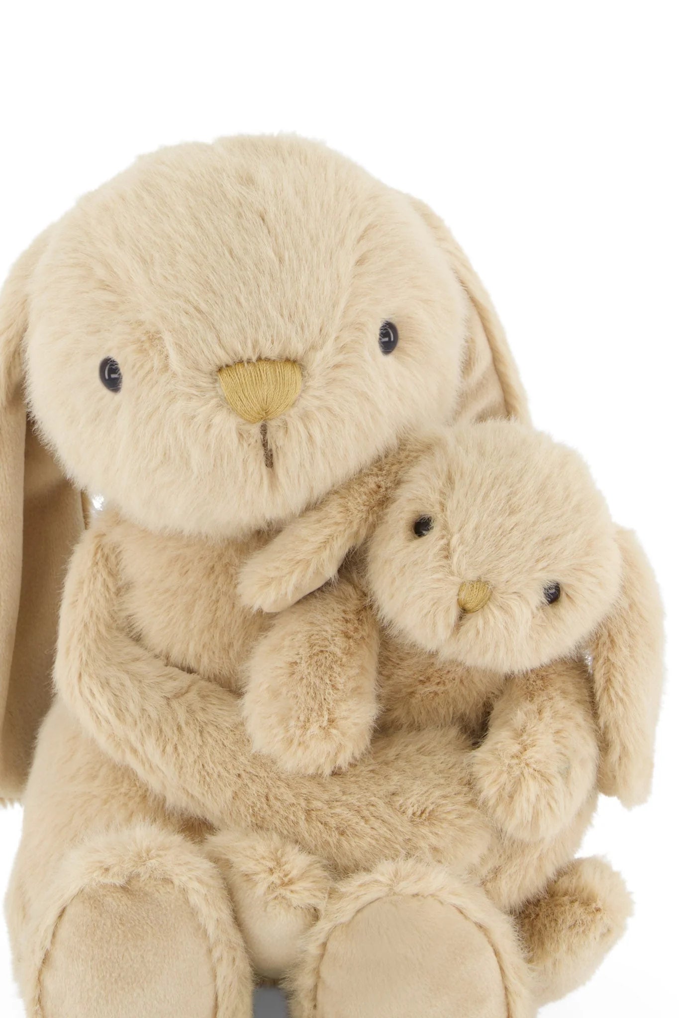 Snuggle Bunnies - Peluche Frankie le lapin câlin et son bébé - Caramel