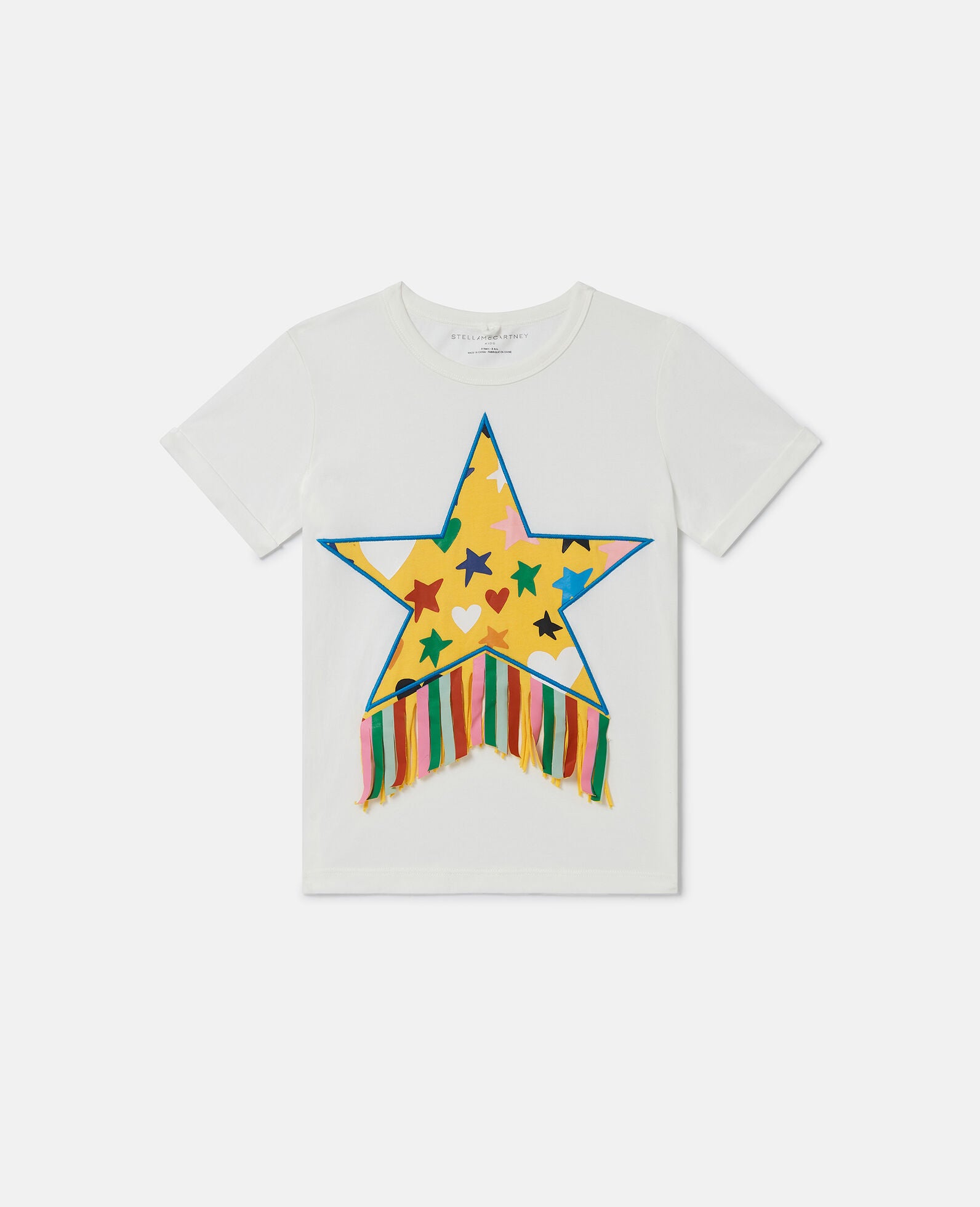 Stella McCartney - T-Shirt Étoile et Franges