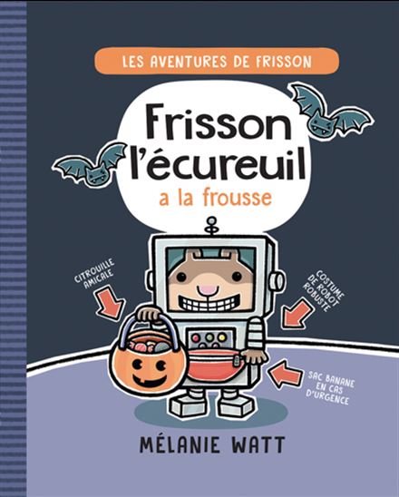 Book - Frisson the squirrel prepares for Halloween