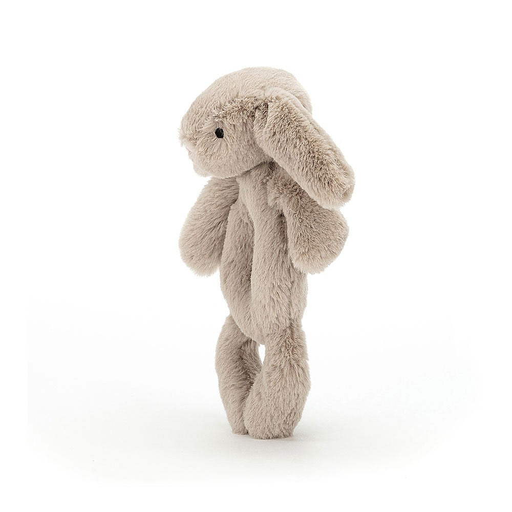 Jellycat - Hochet Lapin Beige Bashful