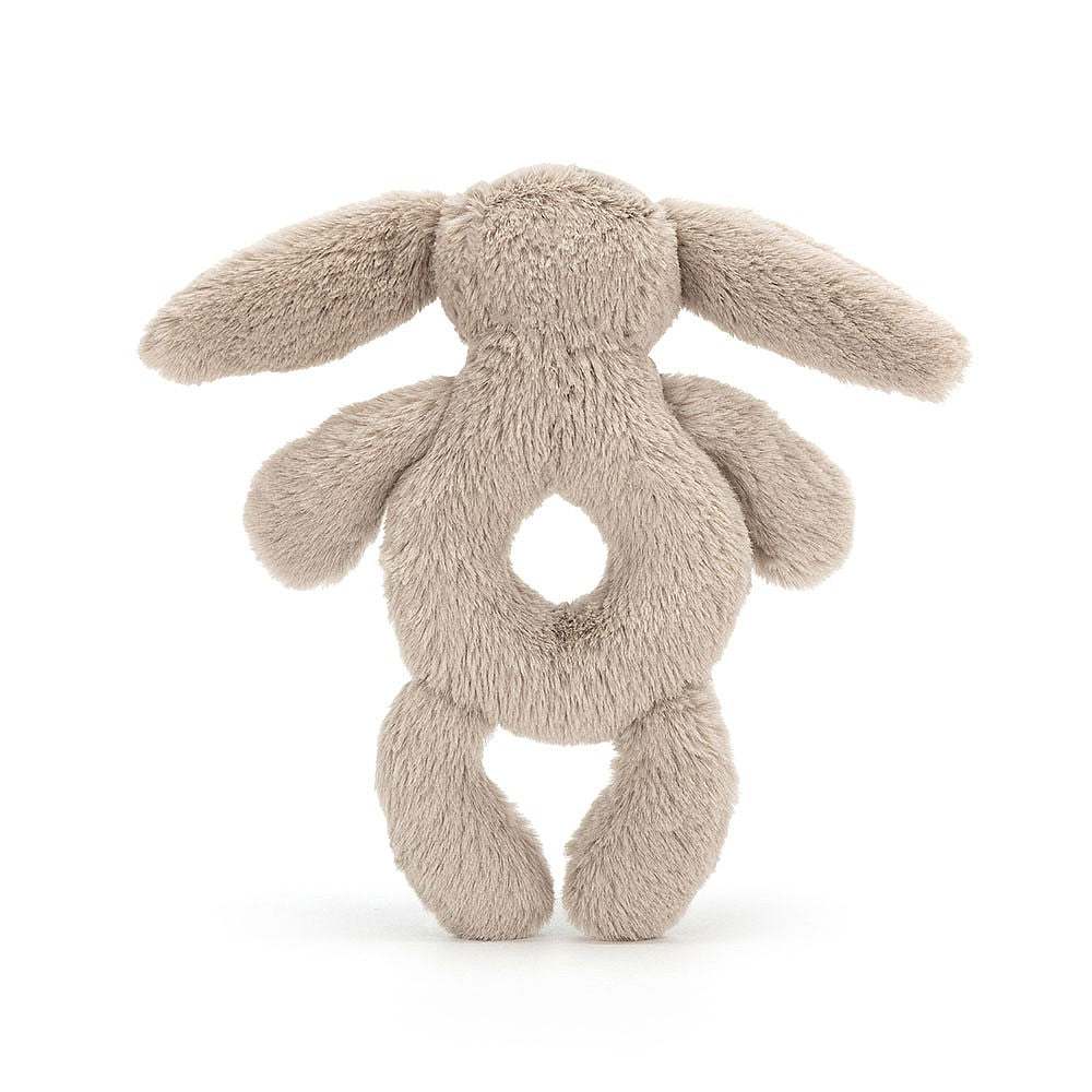 Jellycat - Hochet Lapin Beige Bashful