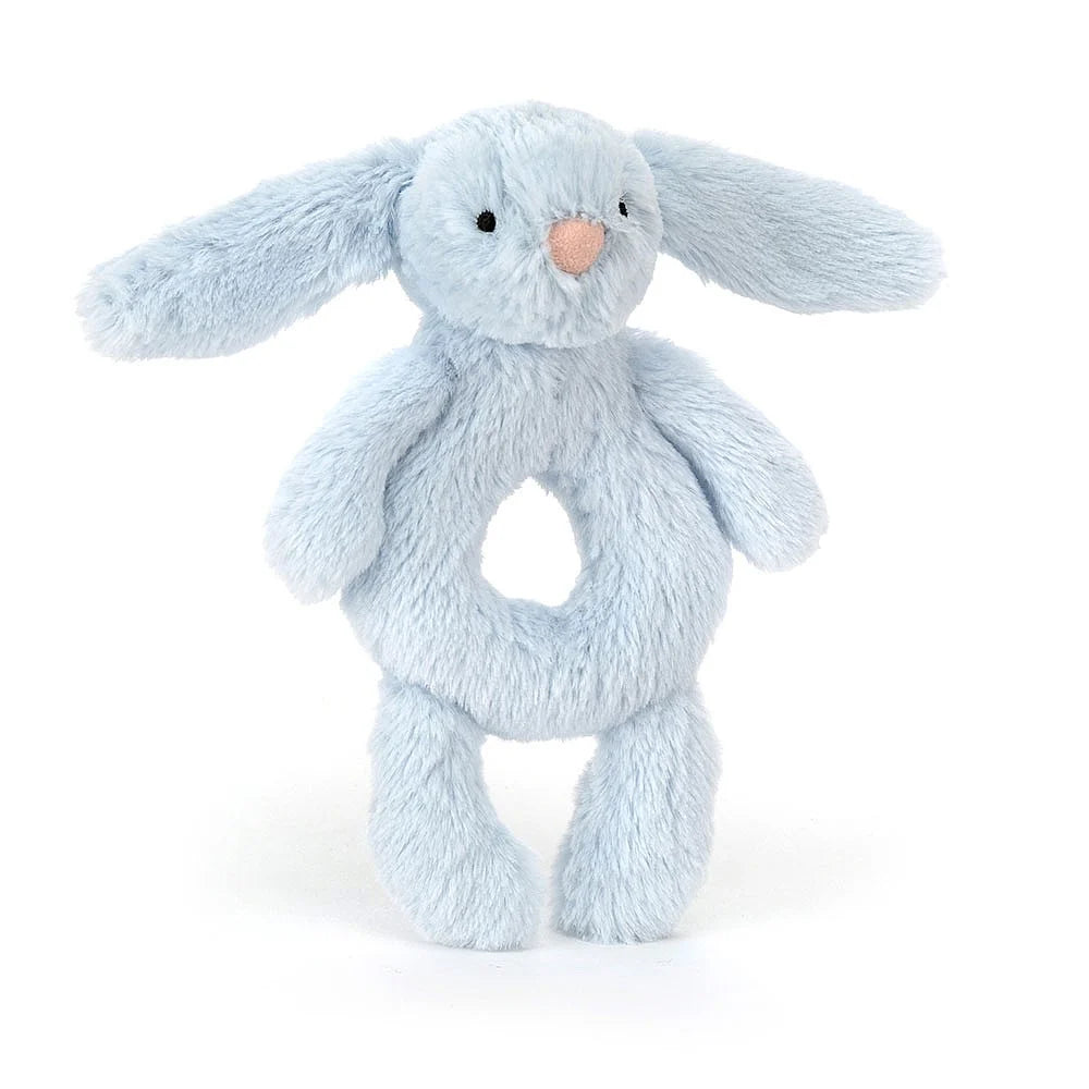 Jellycat - Bashful Blue Rabbit Rattle