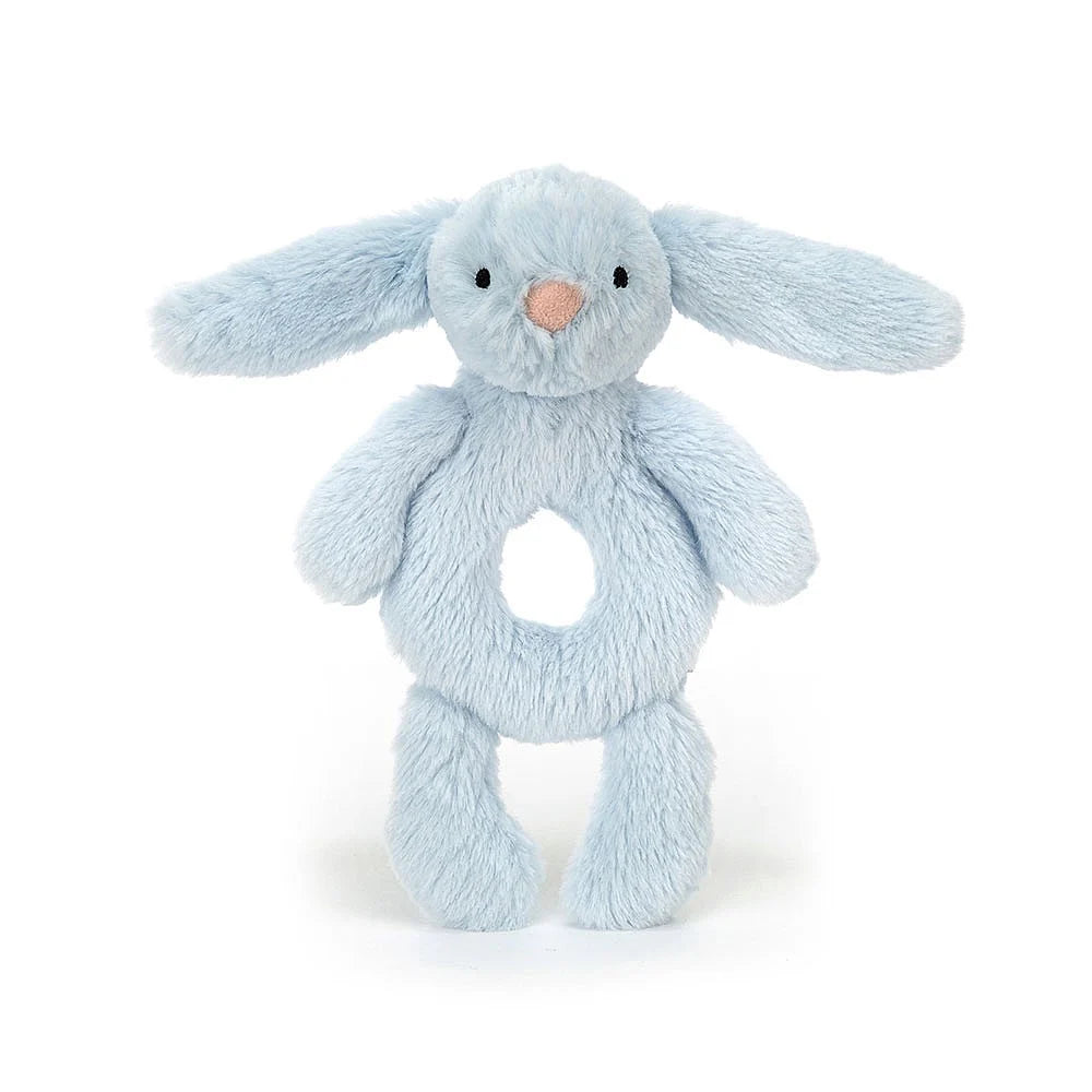 Jellycat - Bashful Blue Rabbit Rattle